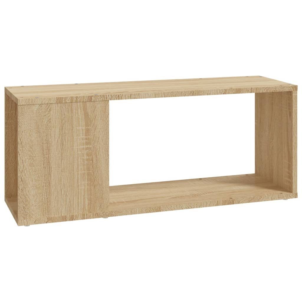 furnicato Bücherregal TV-Schrank Sonoma-Eiche 80x24x32 cm günstig online kaufen