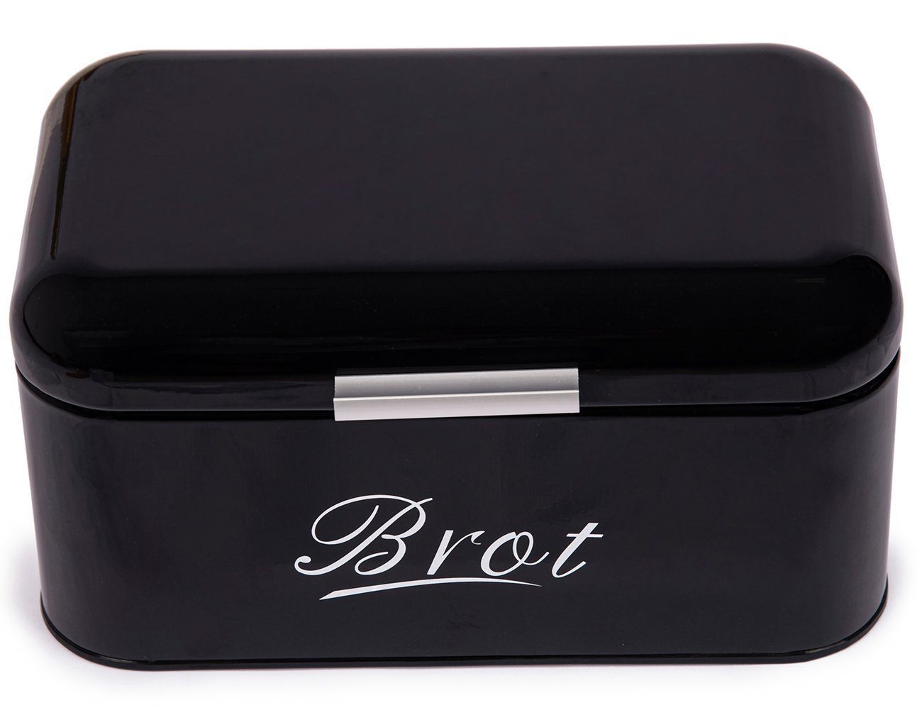 Zedelmaier Brotkasten Brotkasten aus Metall,Brot Lange Aufbewahren,Retro Brot Box mit Deckel, (1-tlg., MBH001&2), Stapelbar Brotaufbewahrungsbox