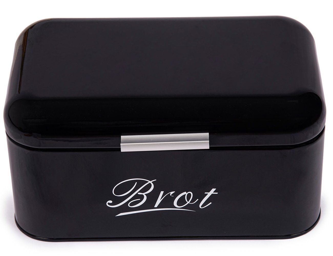 Zedelmaier Brotkasten Brotkasten aus Metall,Brot Lange Aufbewahren,Retro Brot Box mit Deckel, (1-tlg., MBH001&2), Stapelbar Brotaufbewahrungsbox