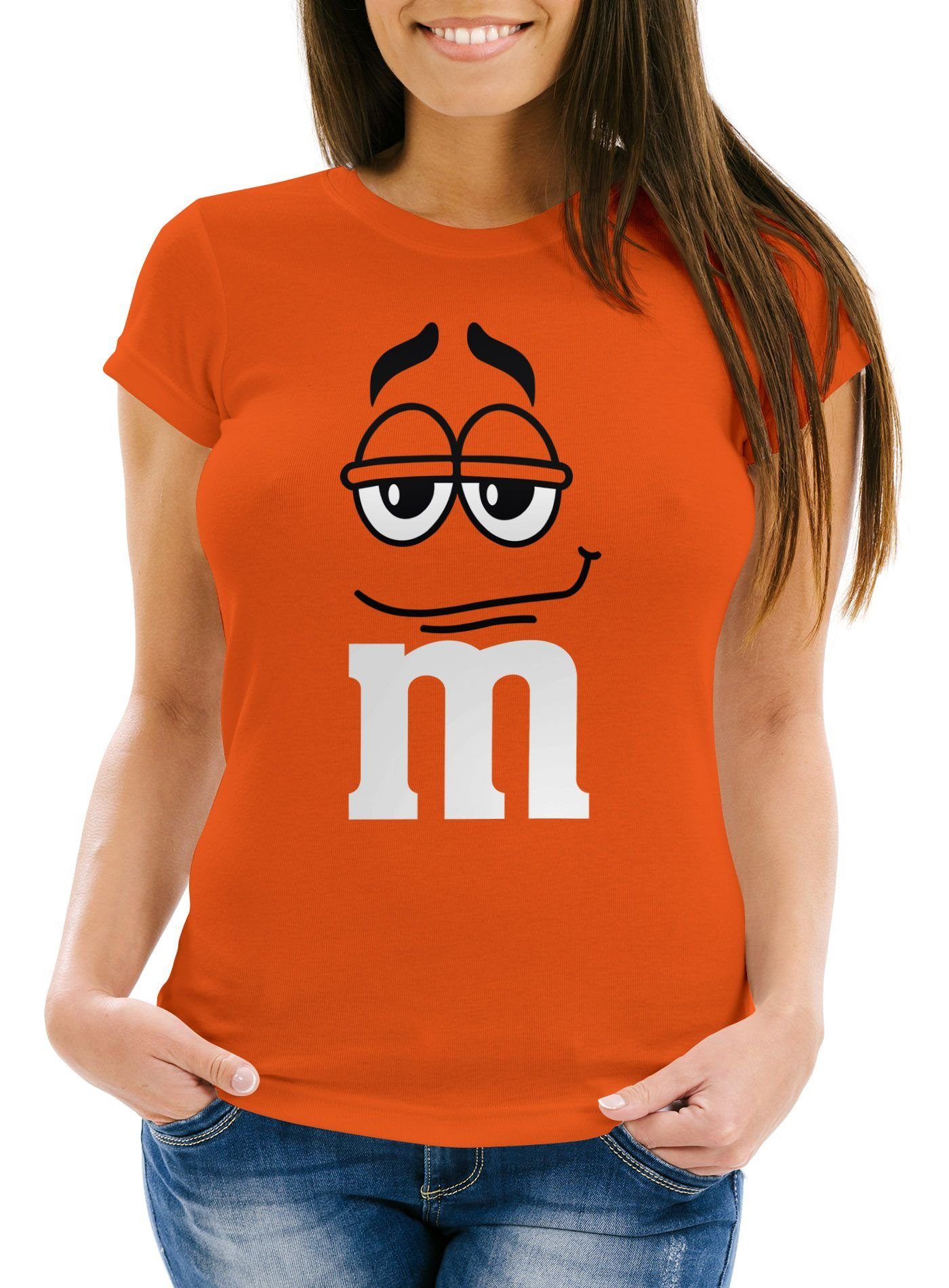 MoonWorks Print-Shirt Damen T-Shirt Fasching Karneval günstig online kaufen