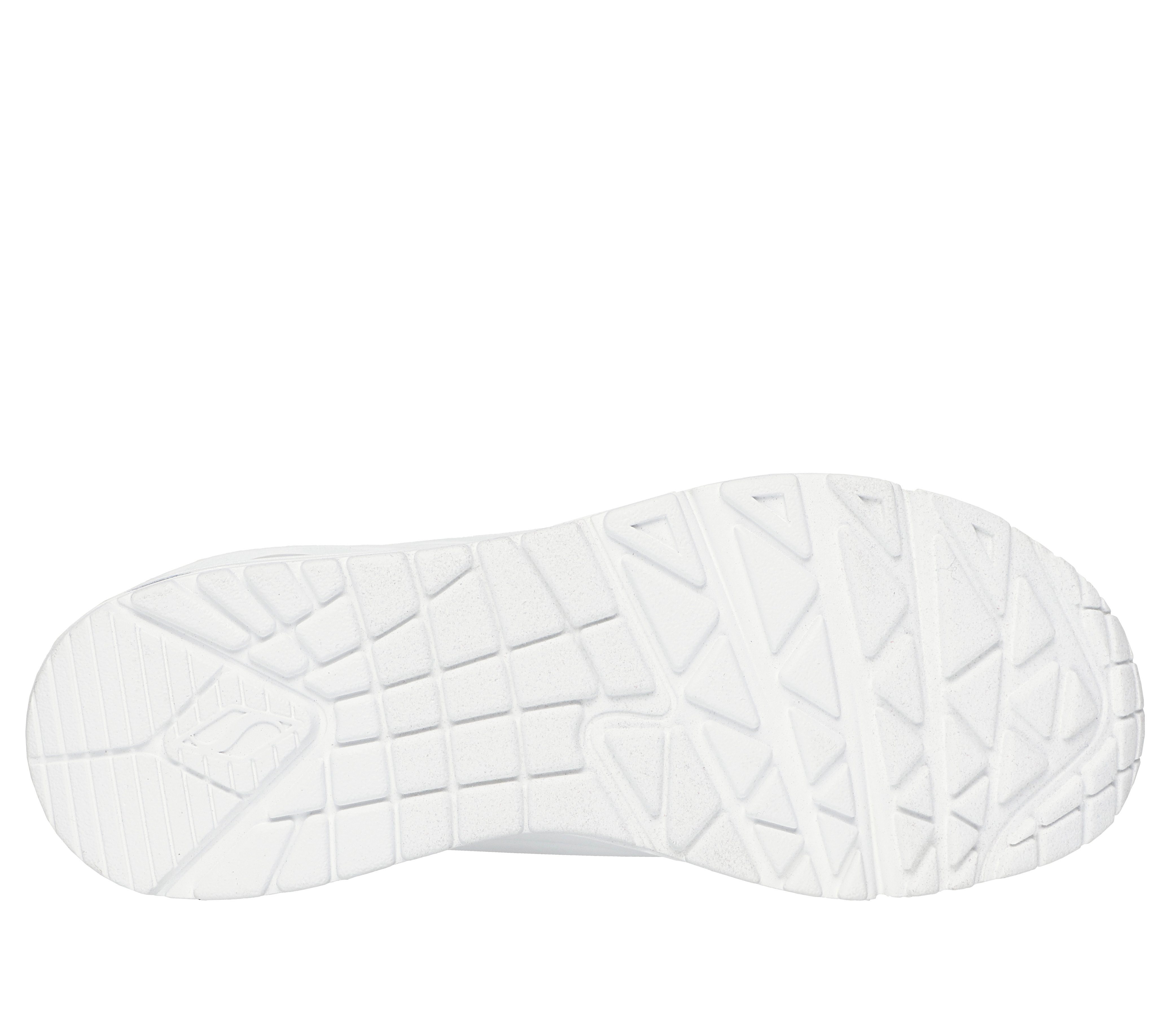 Skechers UNO GOLDEN AIR Sneaker Freizeitschuh, Halbschuh, Schnürschuh mit Metallic-Einsatz