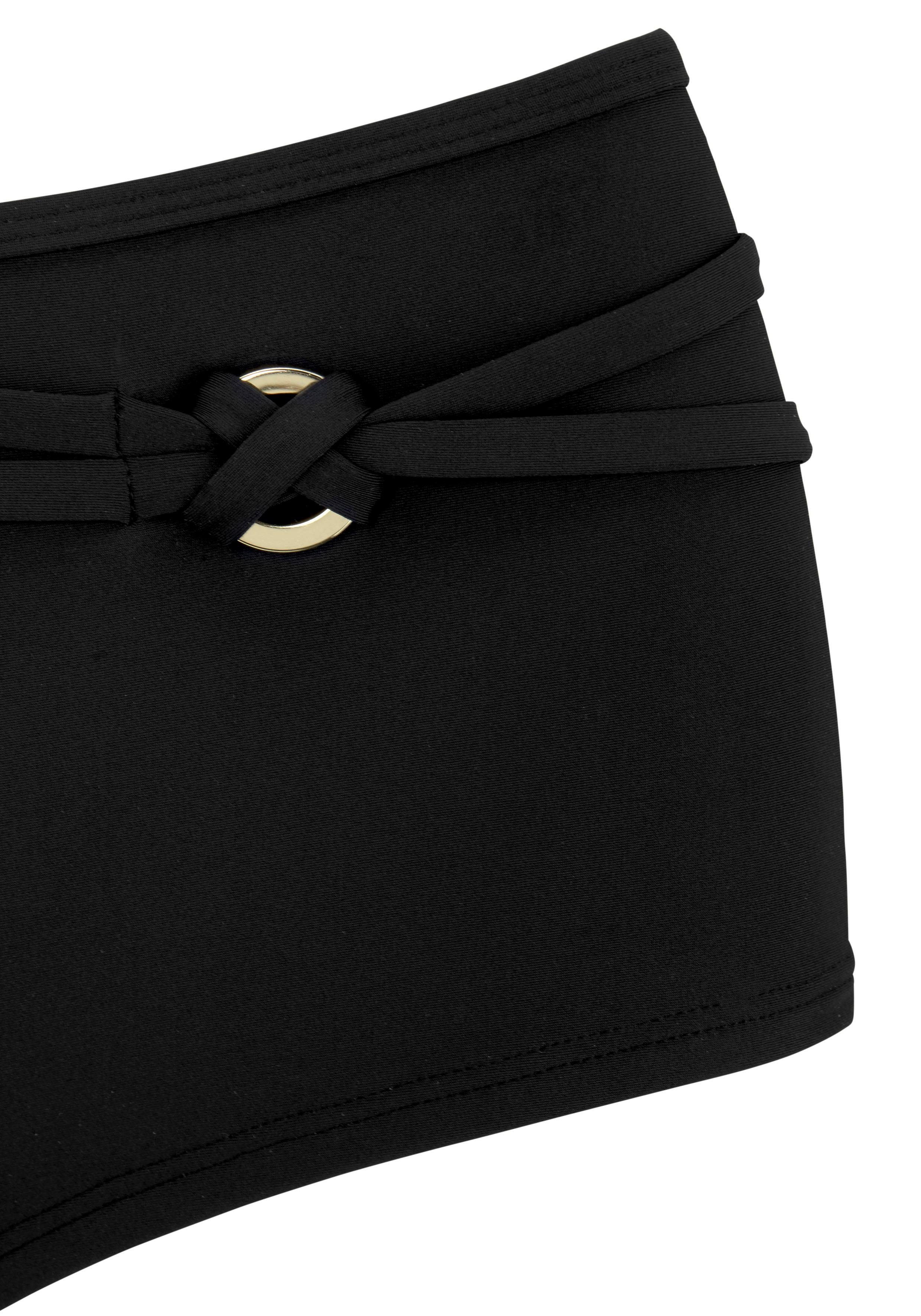 LASCANA Bikini-Hotpants Italy mit Ziergürtel
