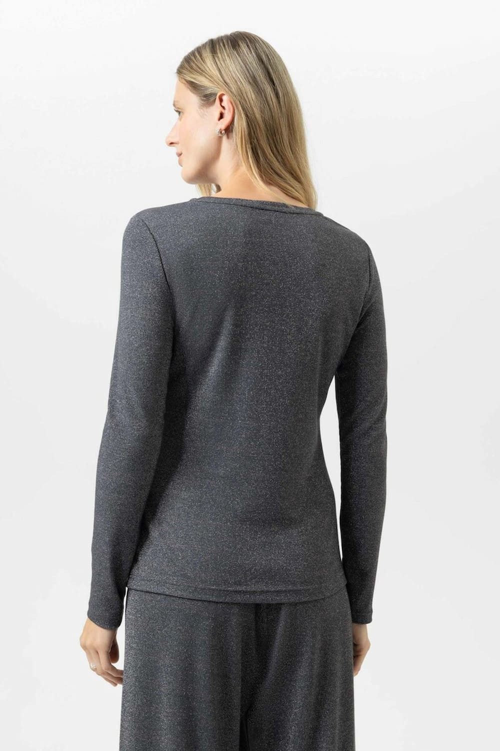 Mey T-Shirt Damen T-Shirt langarm SPARKLING RIB