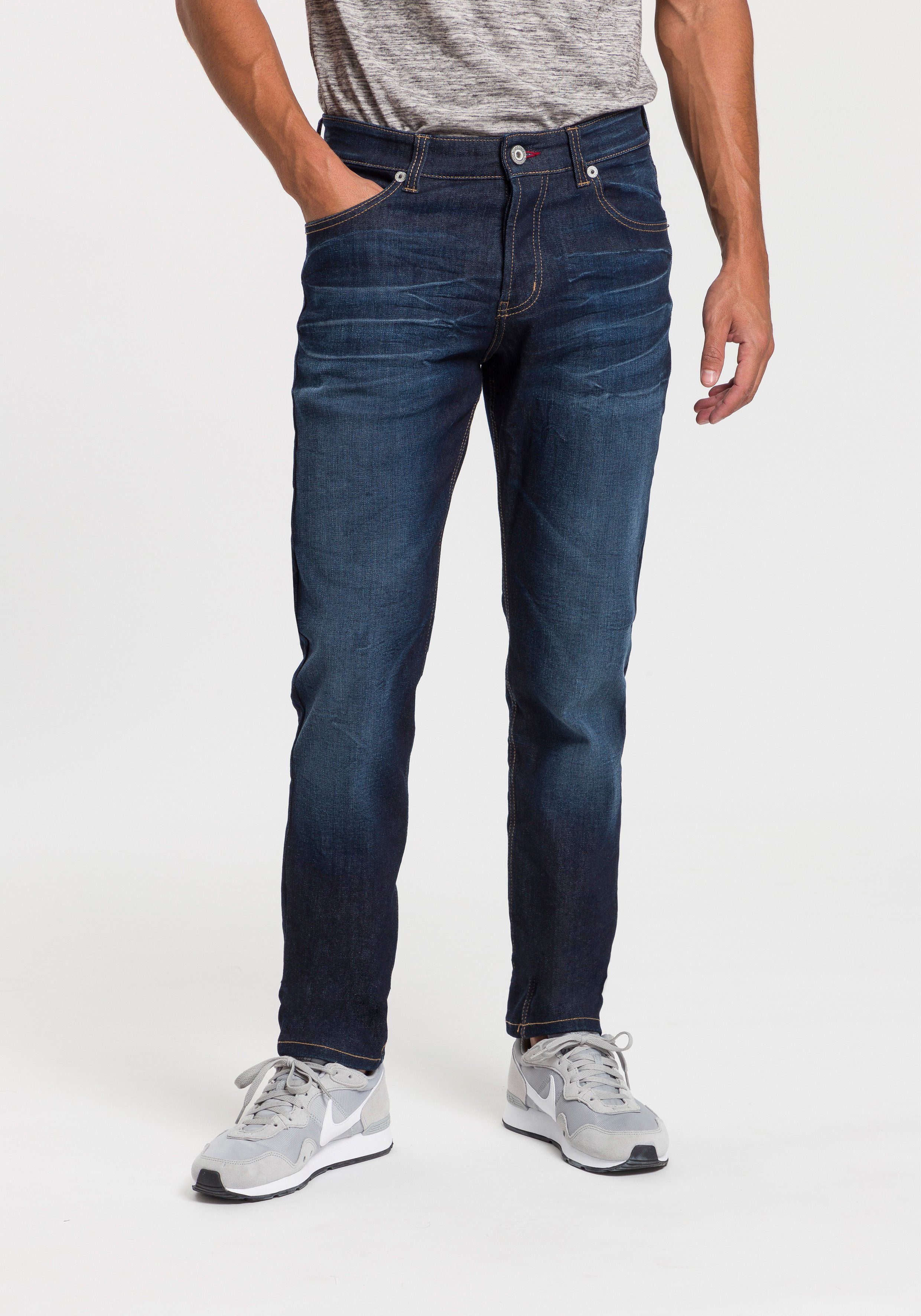 Bruno Banani Comfort-fit-Jeans Floyd darkblue | Straight-Fit Jeans