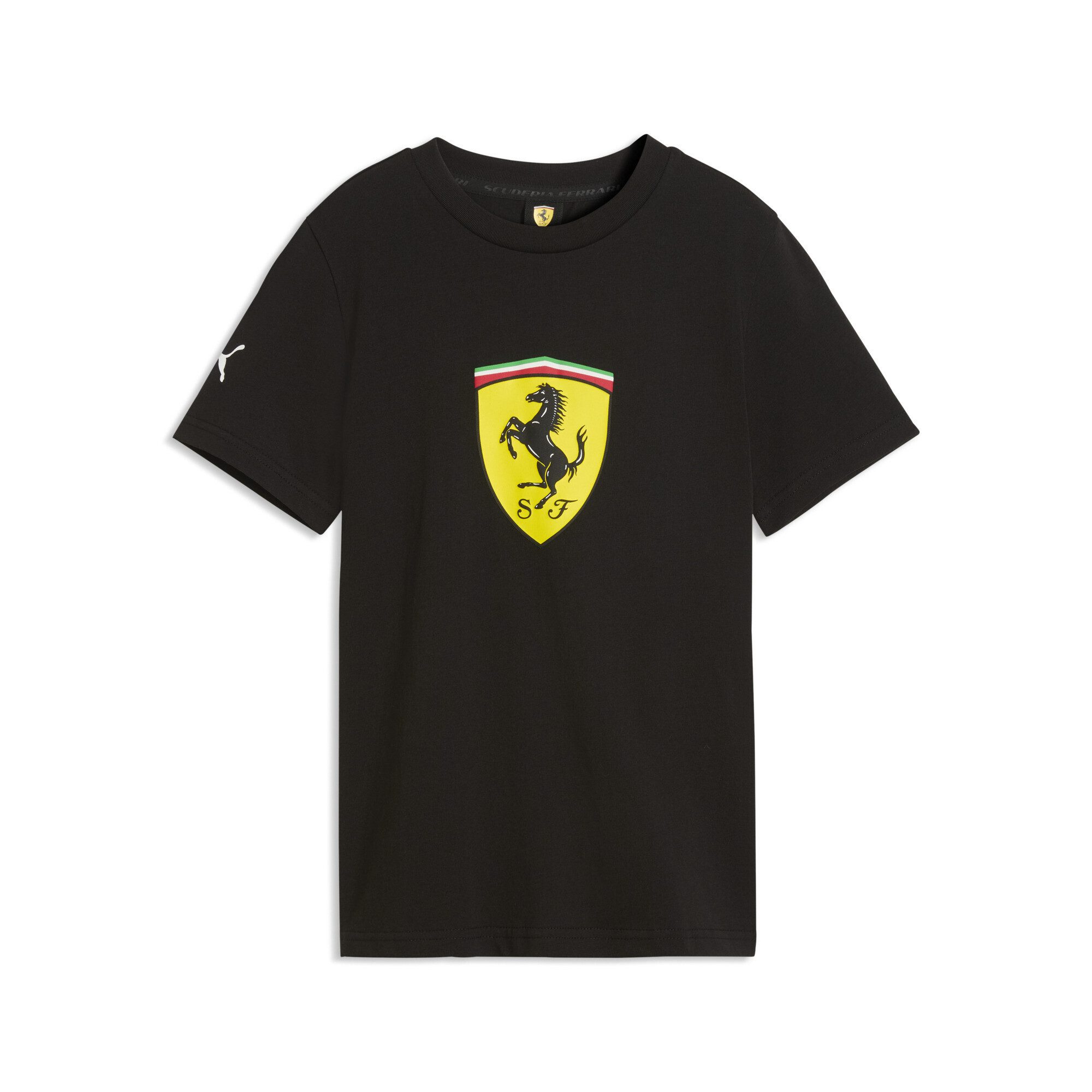 PUMA T-Shirt Scuderia Ferrari Coloured Shield T-Shirt Jugendliche