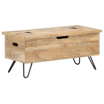 vidaXL Aufbewahrungsbox Truhe 90x40x45 cm Mango Massivholz