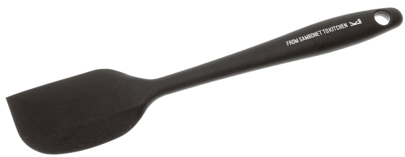 Teigschaber Sambonet Kitchen Gadget Teigschaber 20 cm Silikon grey/schräg