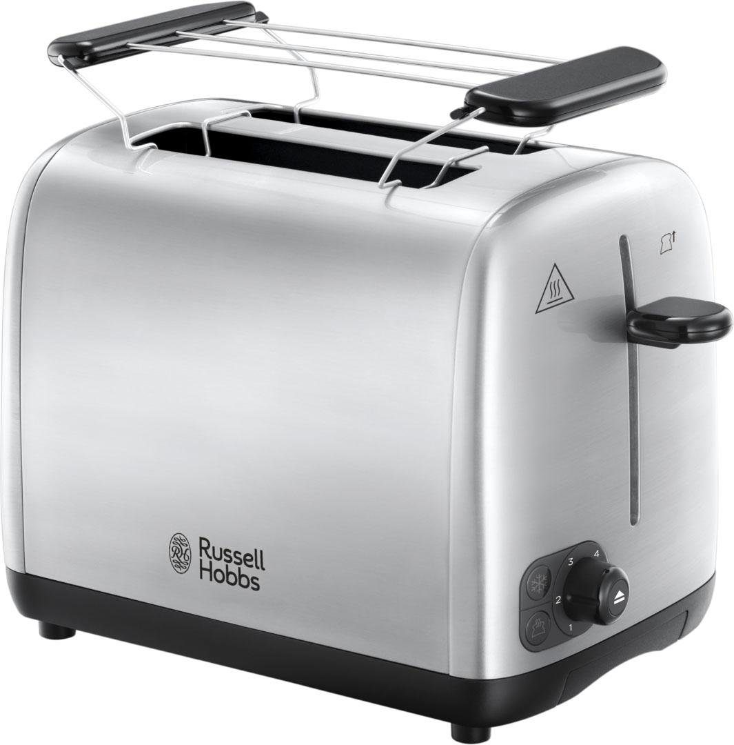 RUSSELL HOBBS Тостери Adventure 24080-56, 2 kurze Schlitze, für 2 Scheiben, 850 W, Edelstahl gebürstet