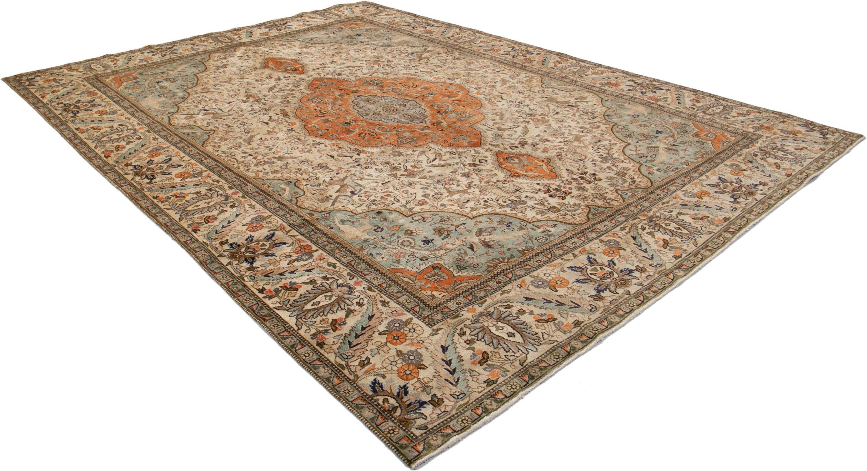 Carpet Avenue Teppich Tabriz Tabatabai Patina 364x273, Rechteck, Höhe: 7 mm