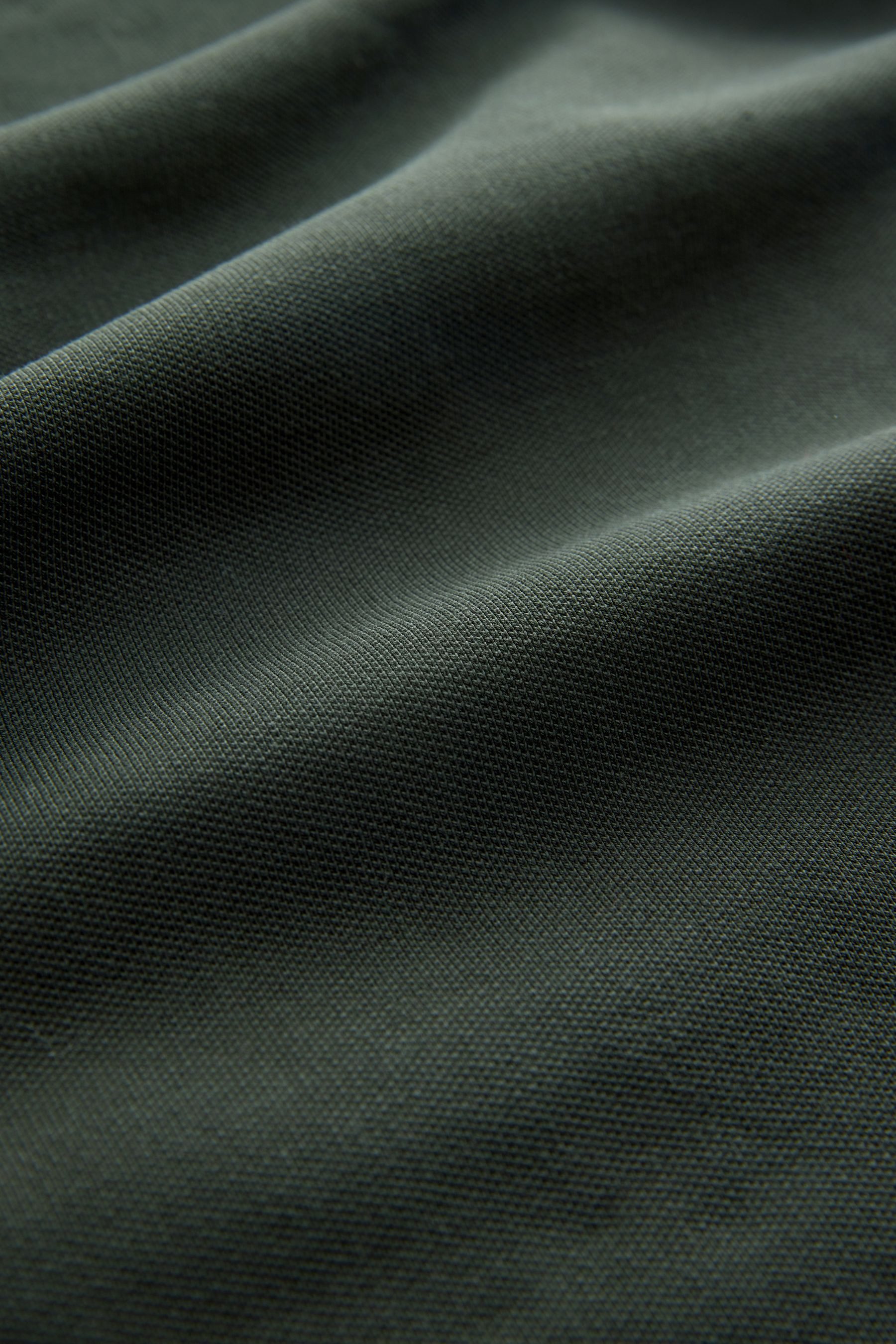 Next Langarm-Poloshirt Regular Fit Lärmeliges Pikee-Poloshirt (1-tlg)