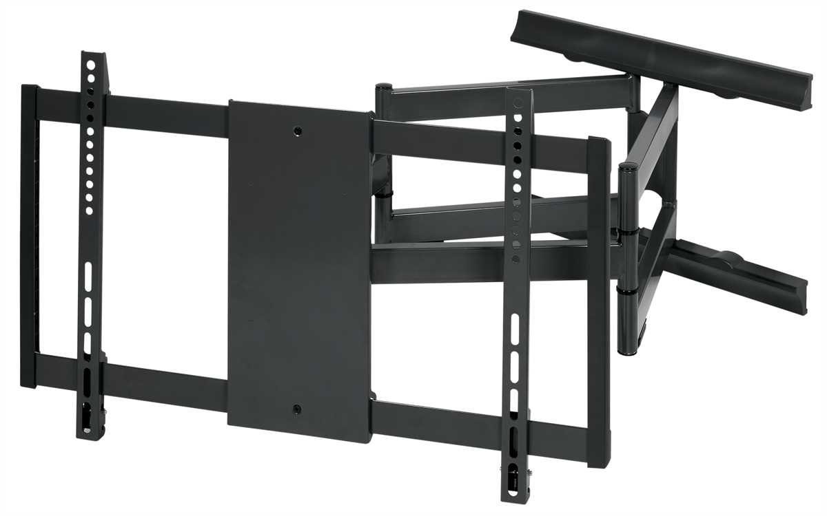 Vivanco TV-Wandhalterung Ultra Slim XXL, (bis 85 Zoll, neig- und schwenkbar, 85 Zoll)