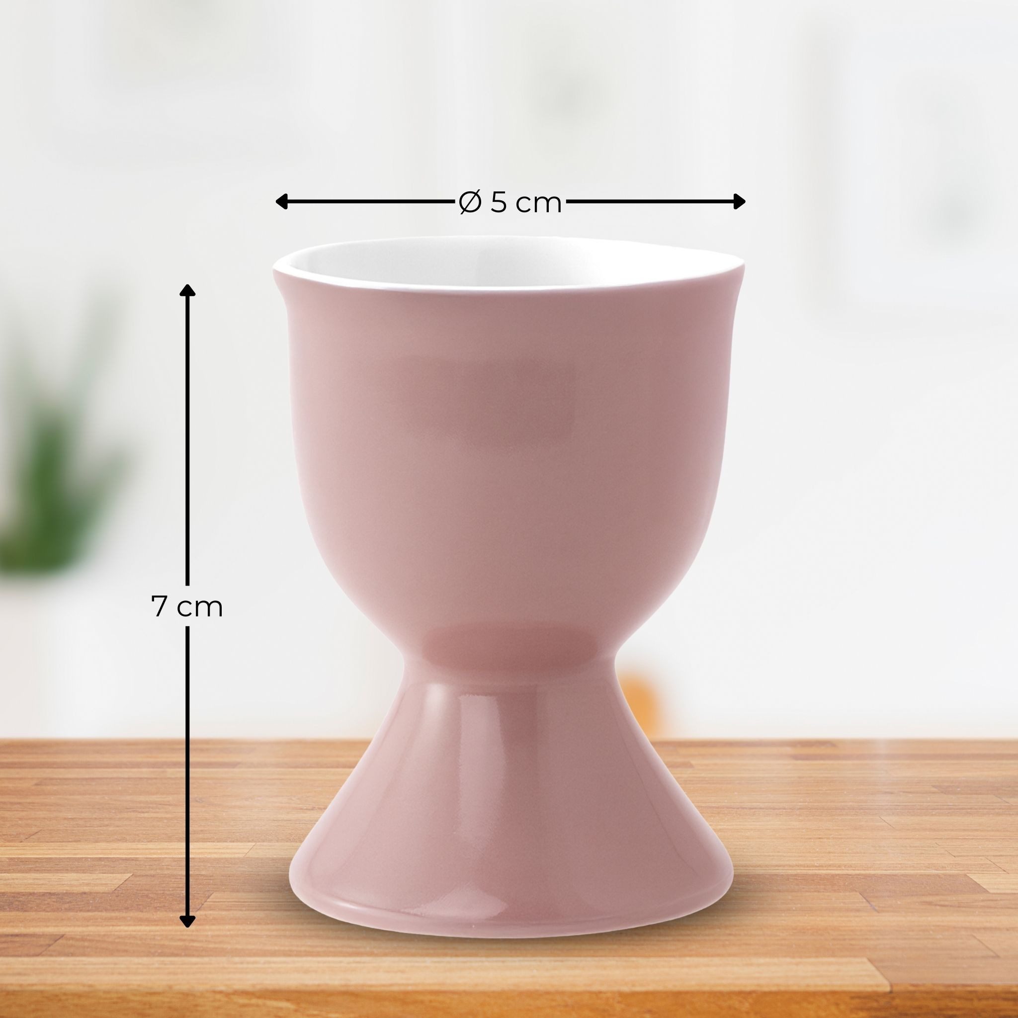 matches21 HOME & HOBBY Eierbecher, (4-tlg), Spülmaschinenfeste Eierhalter für Frühstückstisch