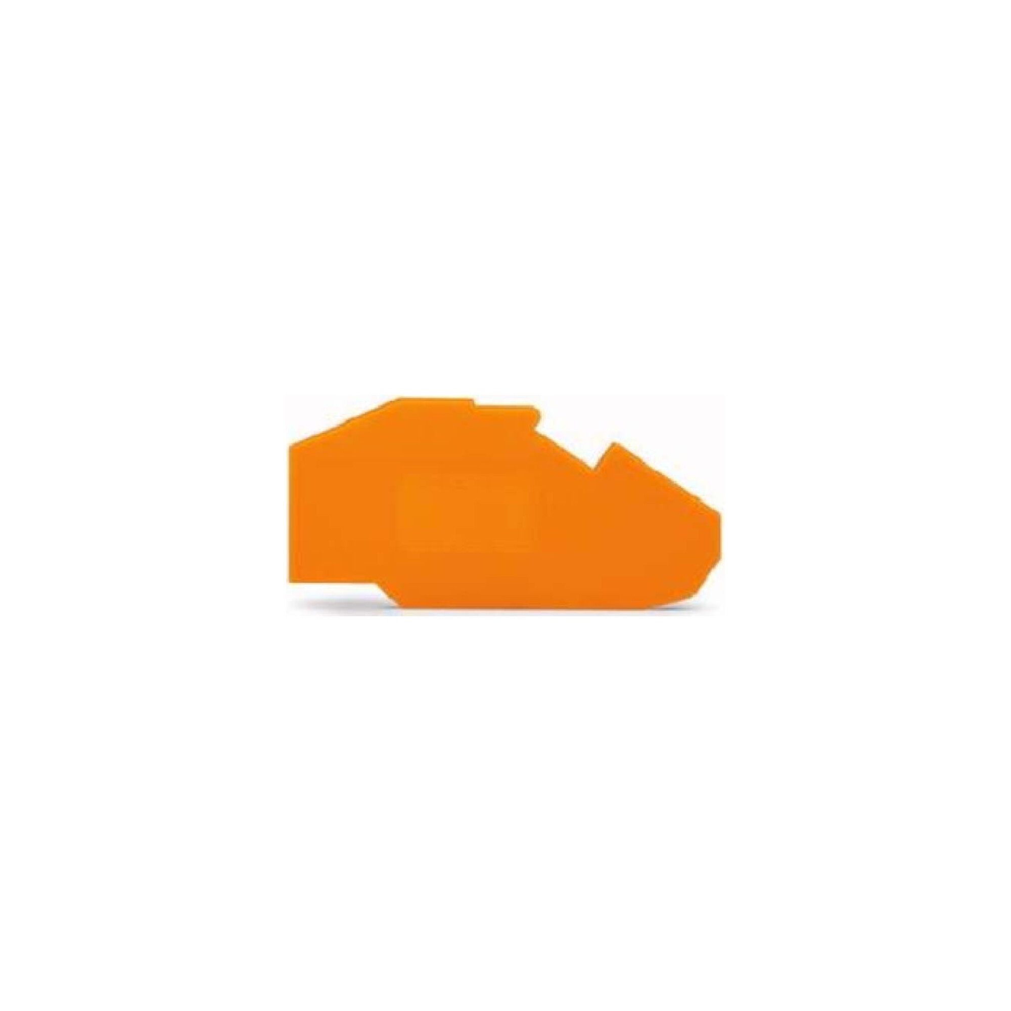 WAGO Gerüst WAGO GmbH& Co. KG Abschluß-/Zwischenplatte orange 783-317