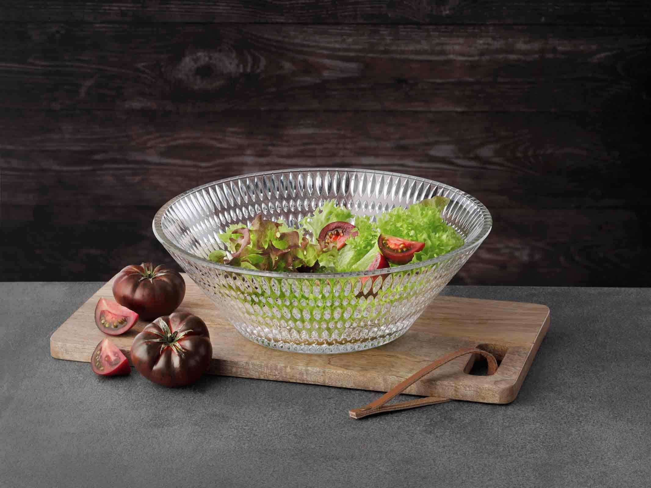 Nachtmann Schale Ethno Schale ø 24,5 cm, Kristallglas, (1 Schale, 1-tlg)