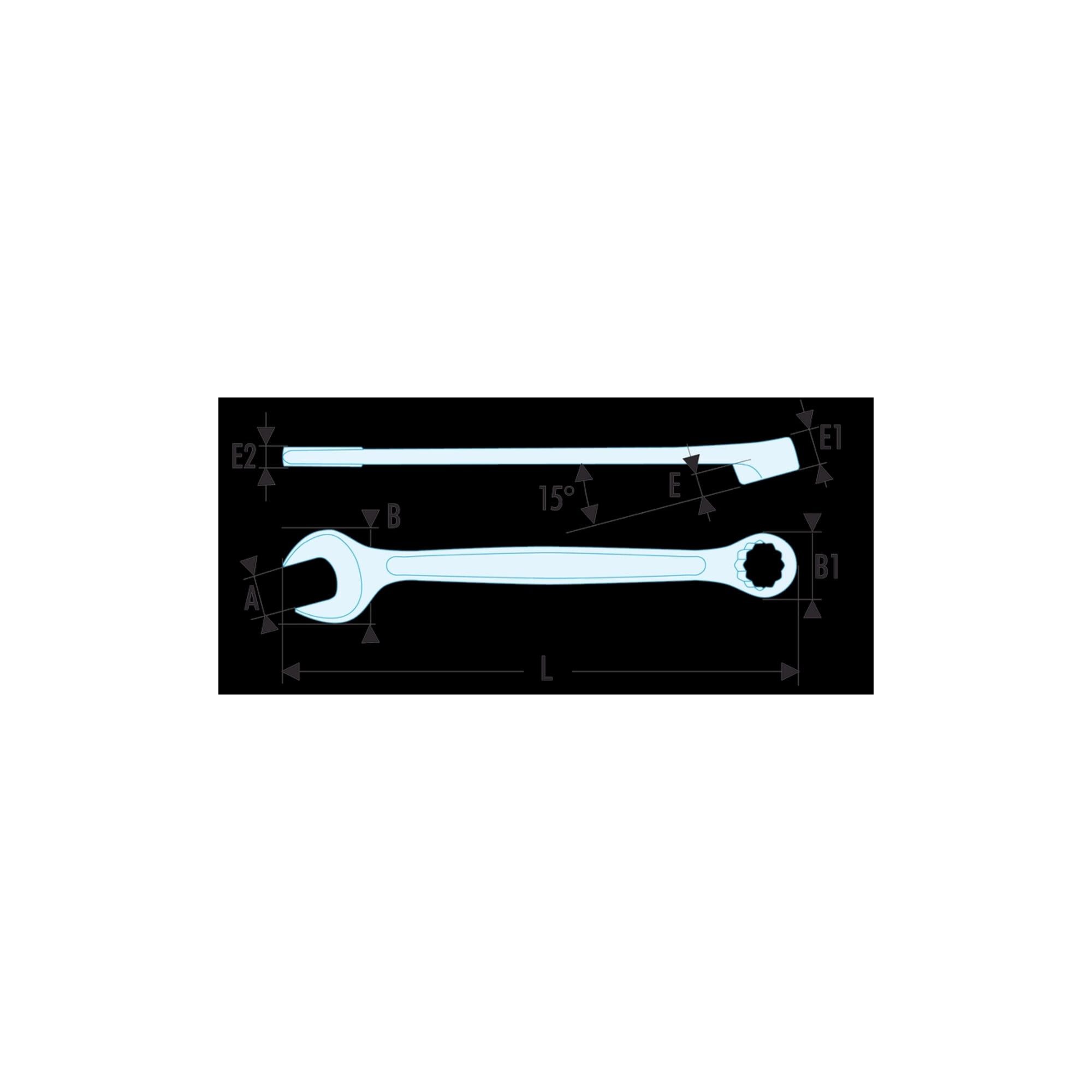 Facom Ratsche Facom Ring-Maulschlüssel "440" 33 mm