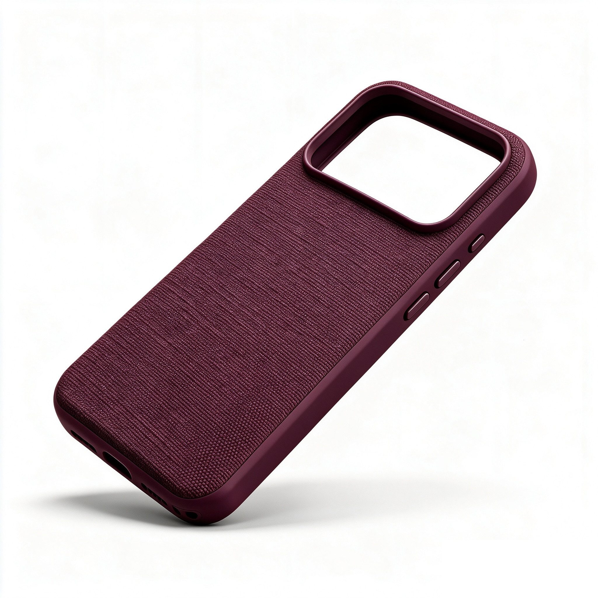 Futurea Handyhülle Woven Stoff MagSafe Case 3in1 Set Panzerglas iPhone 18 Pro & Pro Max 6,3" - 6,9", Premium Schutzset mit Schutzfolie 9H Härtegrad für das Appl – Bild 4 von 5