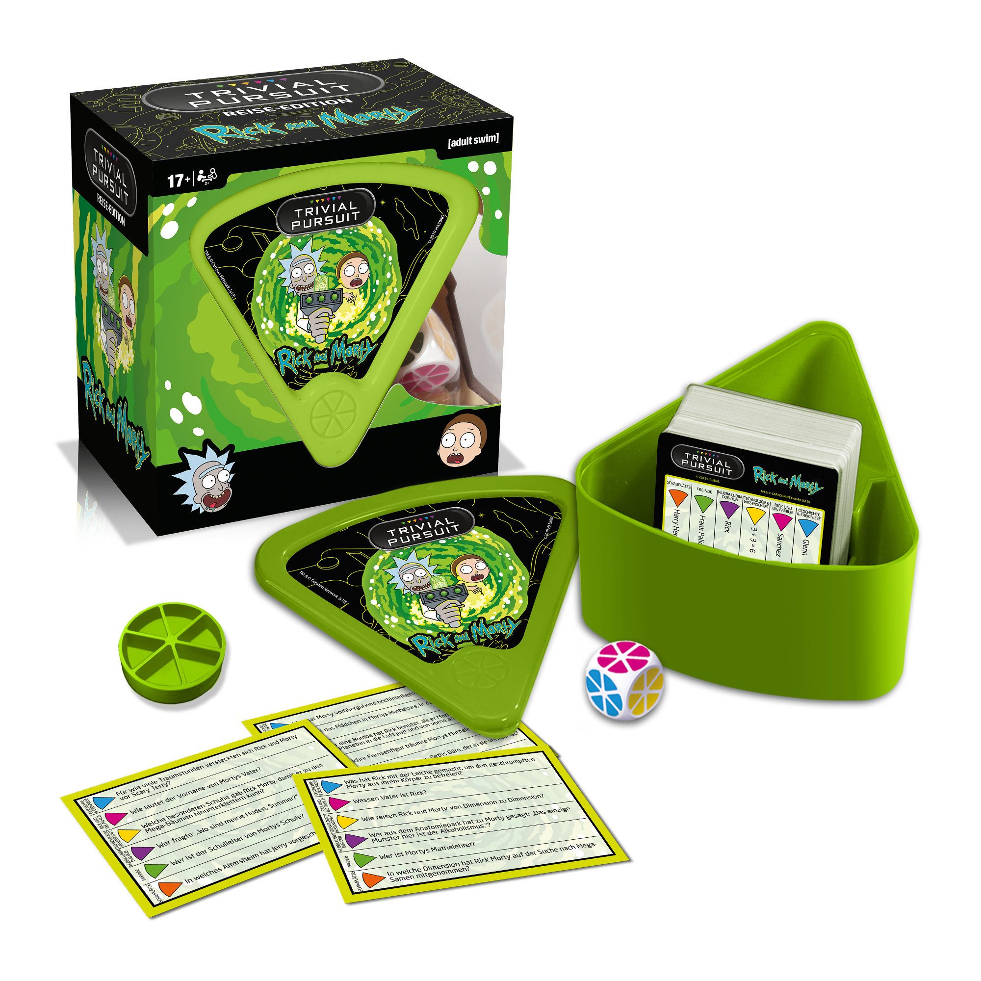 Winning Moves Spiel Trivial Pursuit Rick and Morty deutsch, Wissenspiel