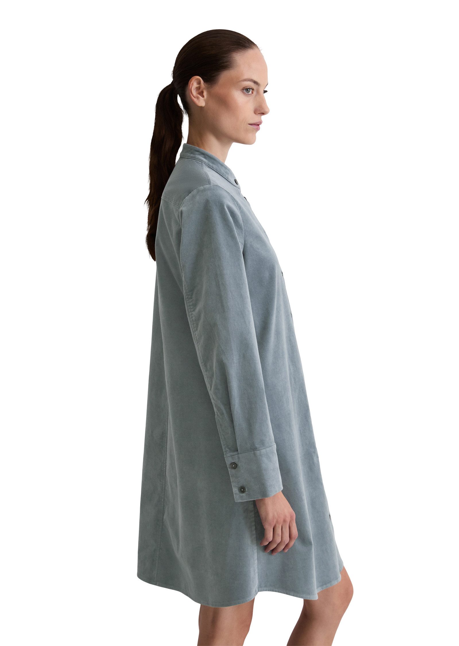 Marc O'Polo Hemdblusenkleid aus Organic Cotton Stretch