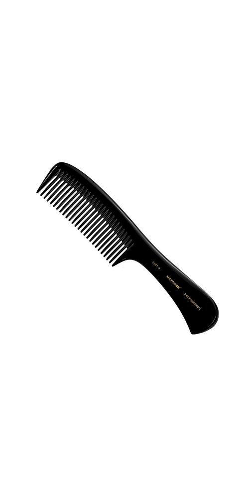 Matador Haarkamm Matador Griffkamm 2607G/9 schwarz 22,9cm