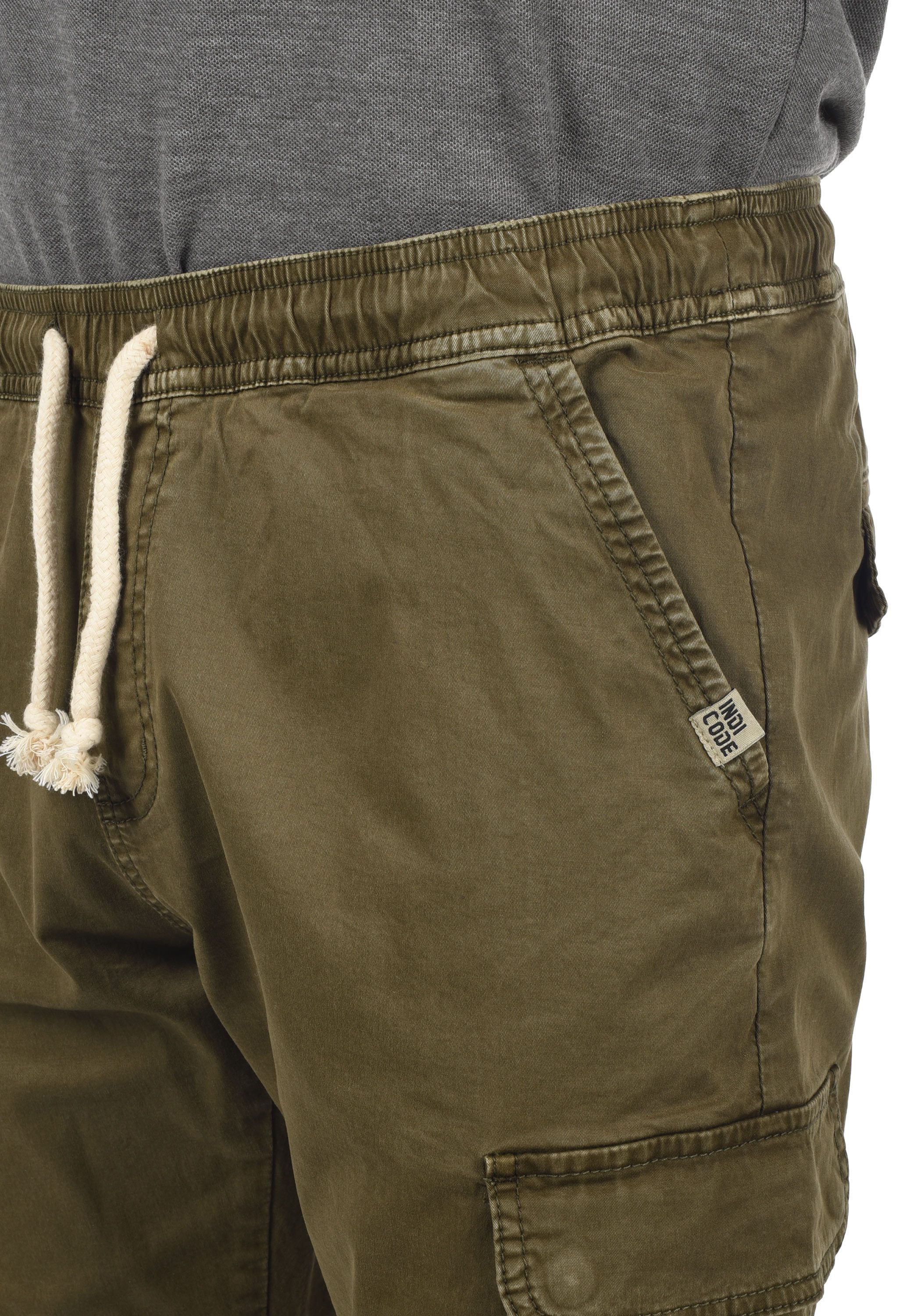Indicode Cargohose IDAbbal Lange Hose mit Seitentaschen