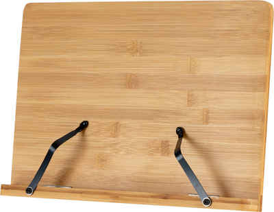Classic Cantabile Notenpult Classic Cantabile Tischnotenpult Bambus klein, Neigungswinkel in fünf Schritten verstellbar