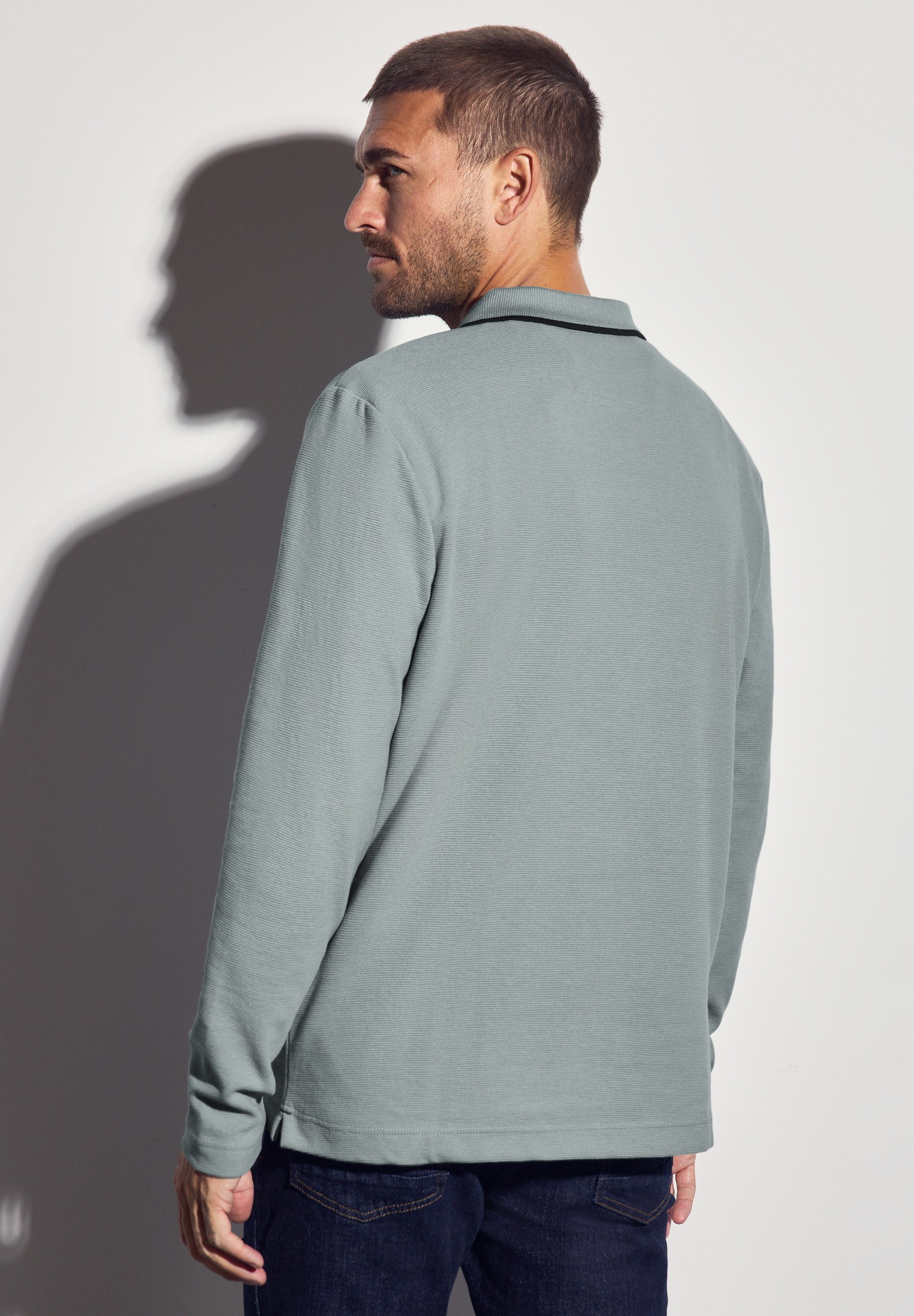 STREET ONE MEN Poloshirt im soften günstig online kaufen