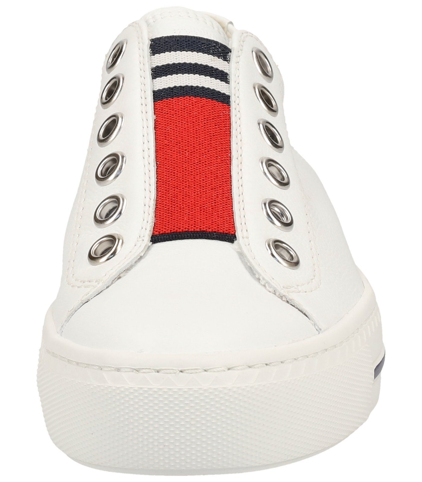 Paul Green Sneaker white/red Sneaker Leder