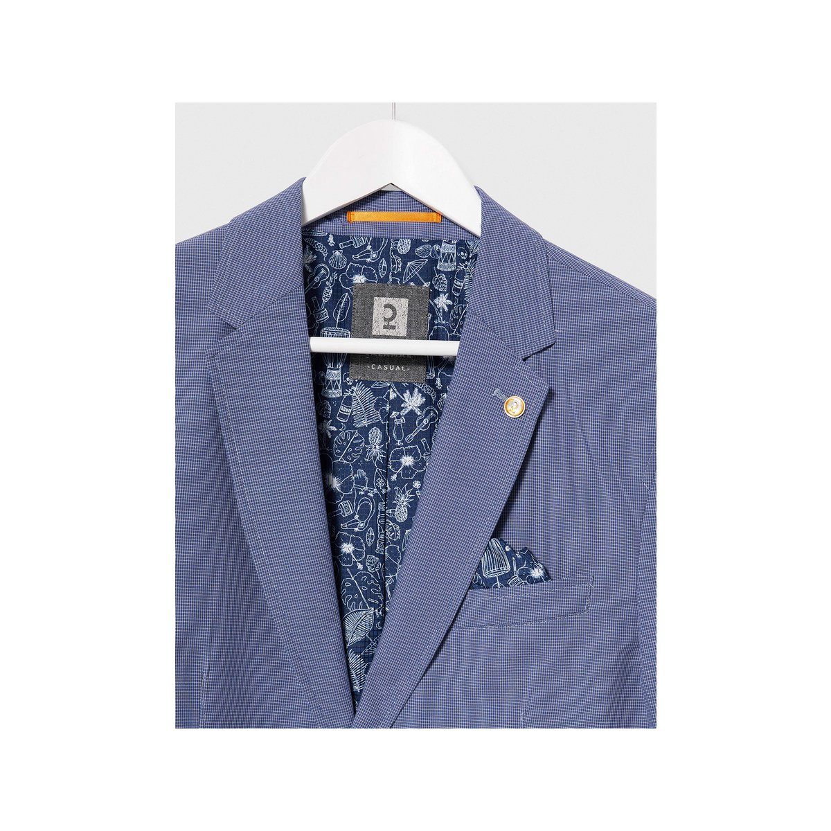 s.Oliver BLACK LABEL s.Oliver blue (1-tlg) blau Jackett