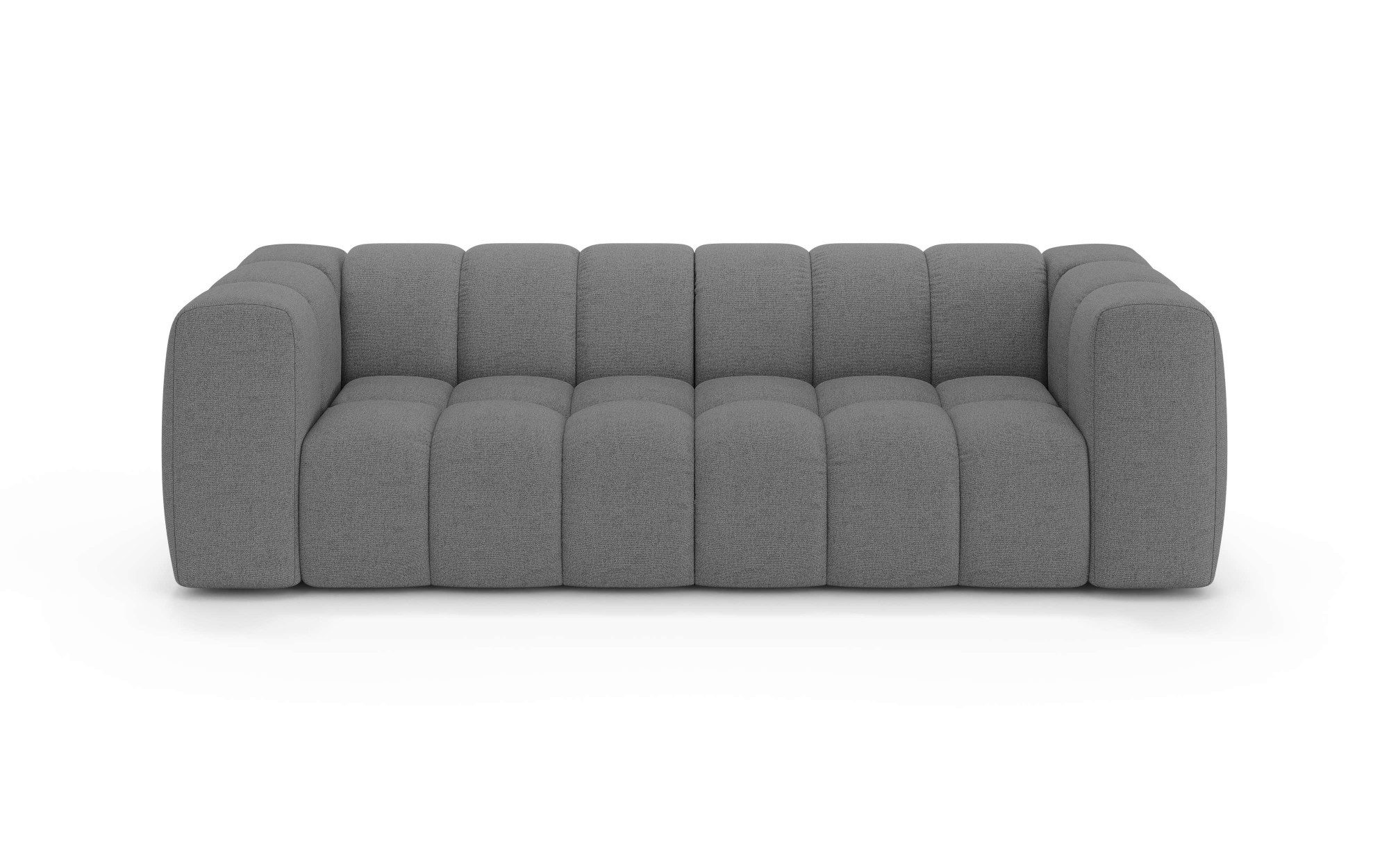 homsy by Ana Johnson Big-Sofa »L« BOUBELLE Design-Sofa mit Steppung, Bubble-Optik, Breite 246 cm, 4-Sitzer mit Wellenunterfederung, L Sitztiefe 63 cm