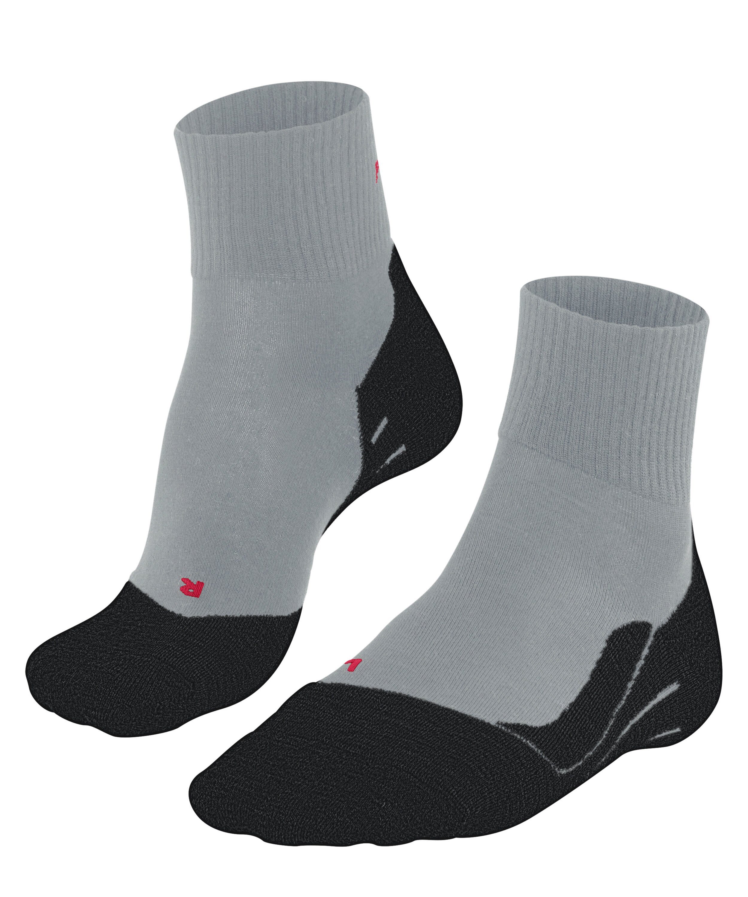 Wool FALKE bequem light (1-Paar) Wander Wandersocken Short Freizeitwanderungen grey für Leicht TK5 und (3403)