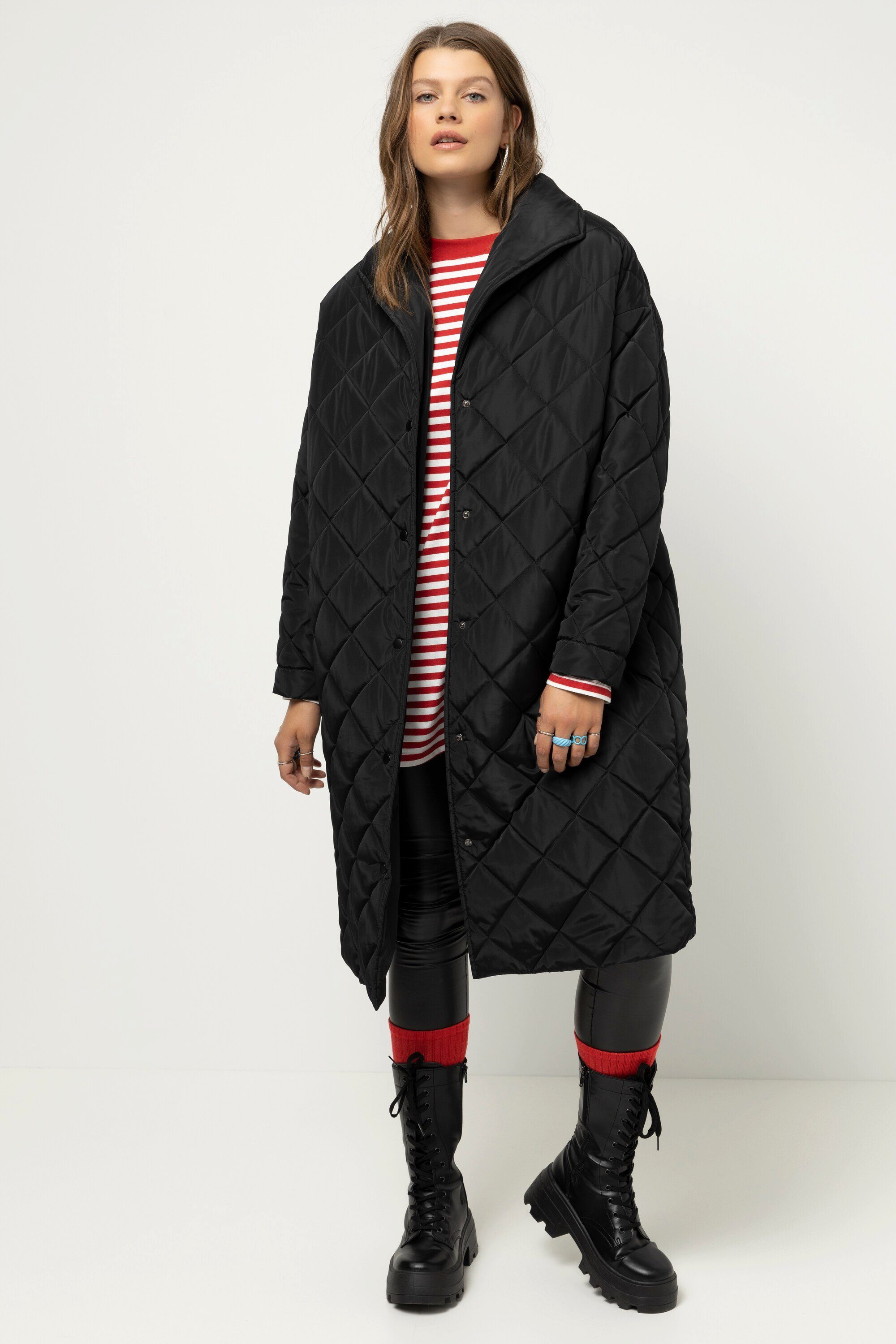 Damen Wintermantel Parka Oversized - Warmer Steppmantel Lang | Winterjacke Für Kalte Tage
