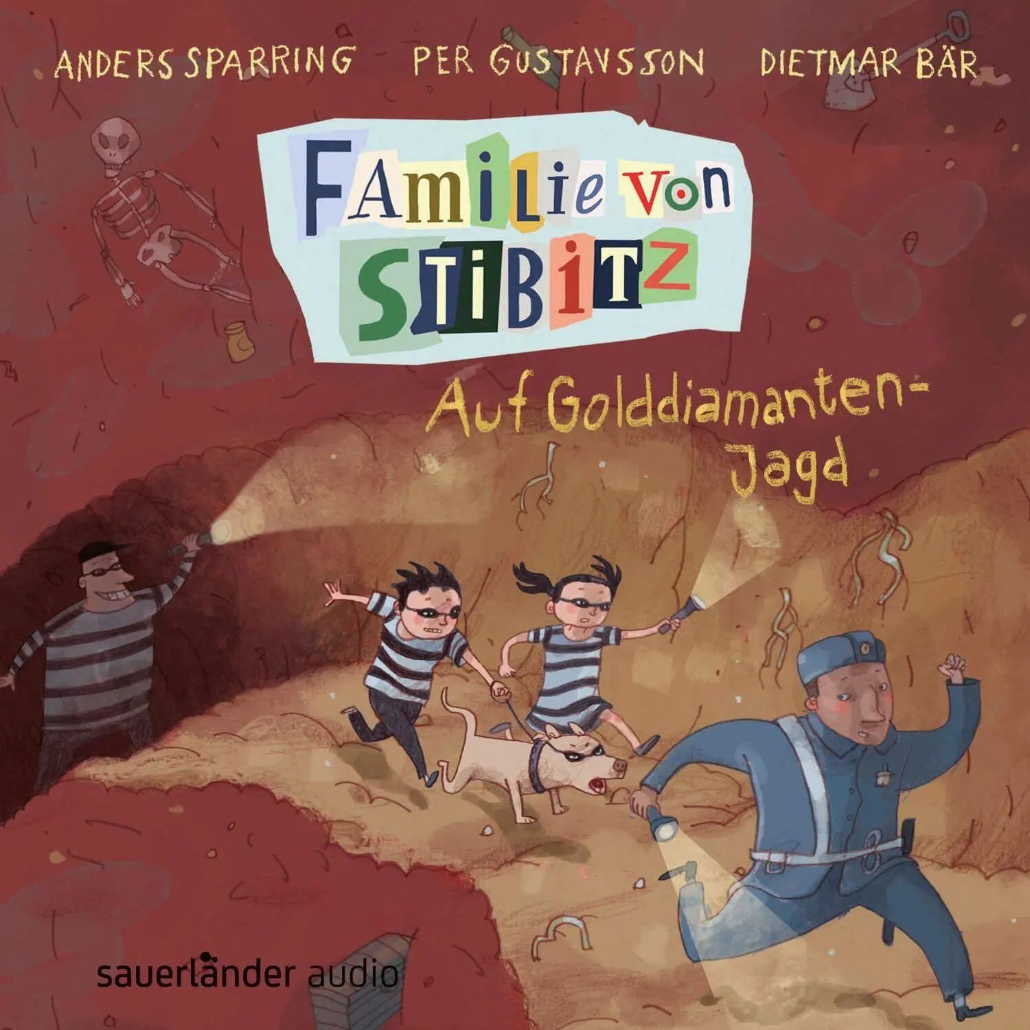 Hörspiel Familie von Stibitz - Auf Golddiamanten-Jagd