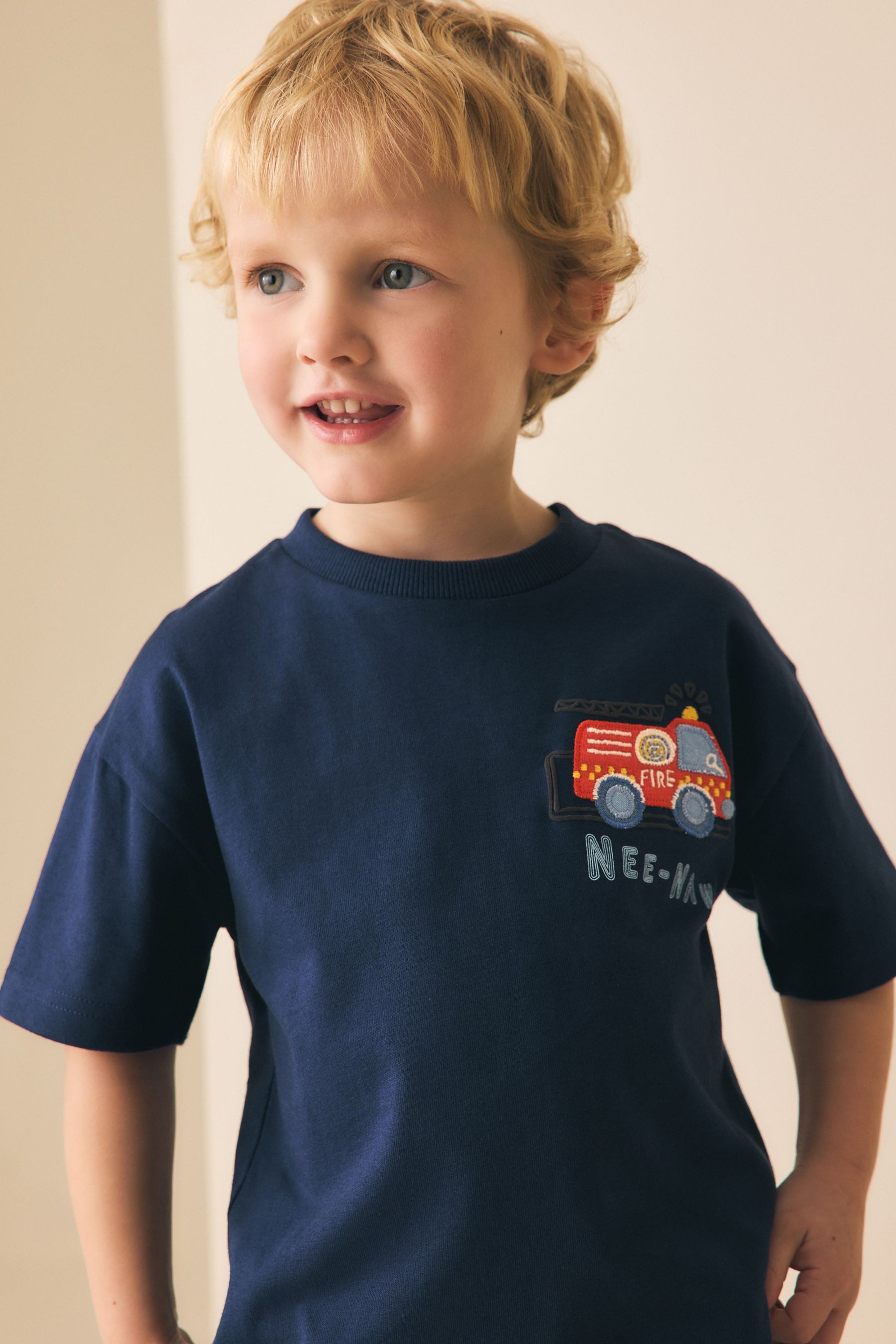 Next T-Shirt T-Shirt mit Applikation (1-tlg)