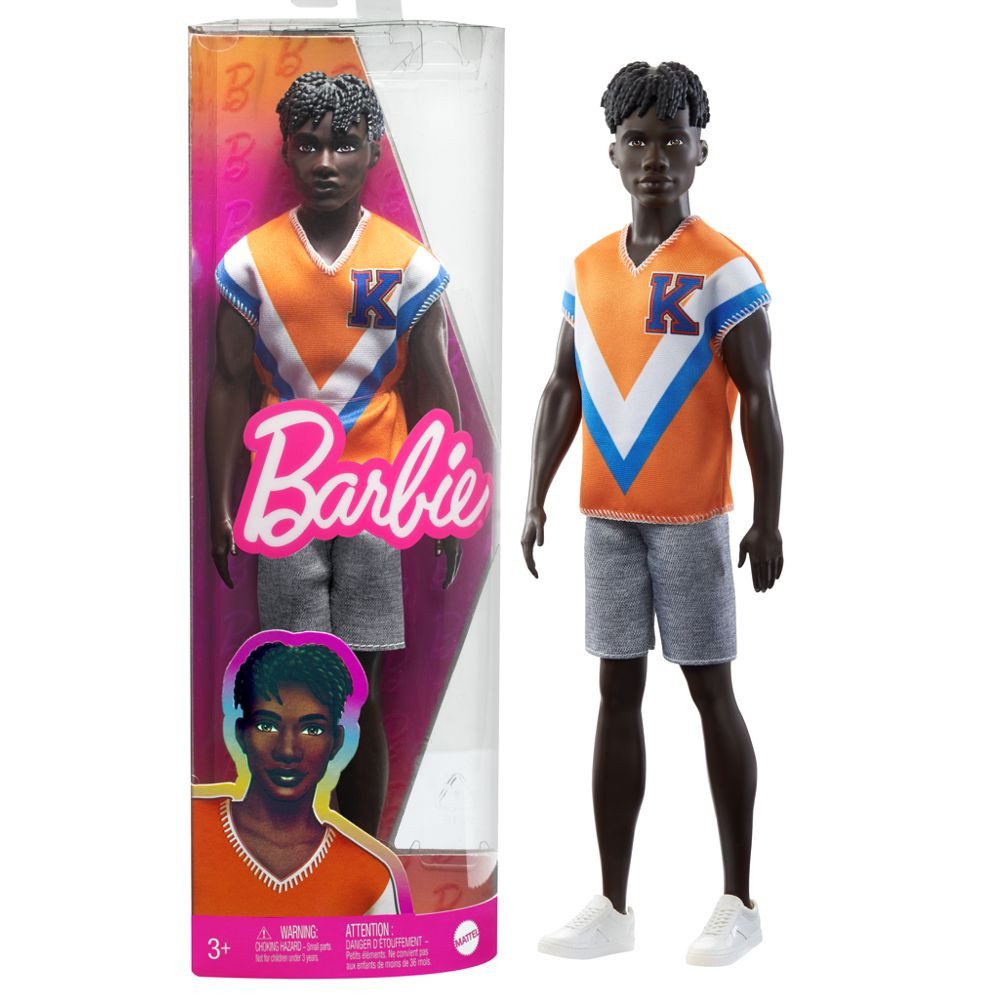 Barbie Anziehpuppe Ken Puppe im Sporty Style Barbie Mattel HPF79 Fashionistas 203