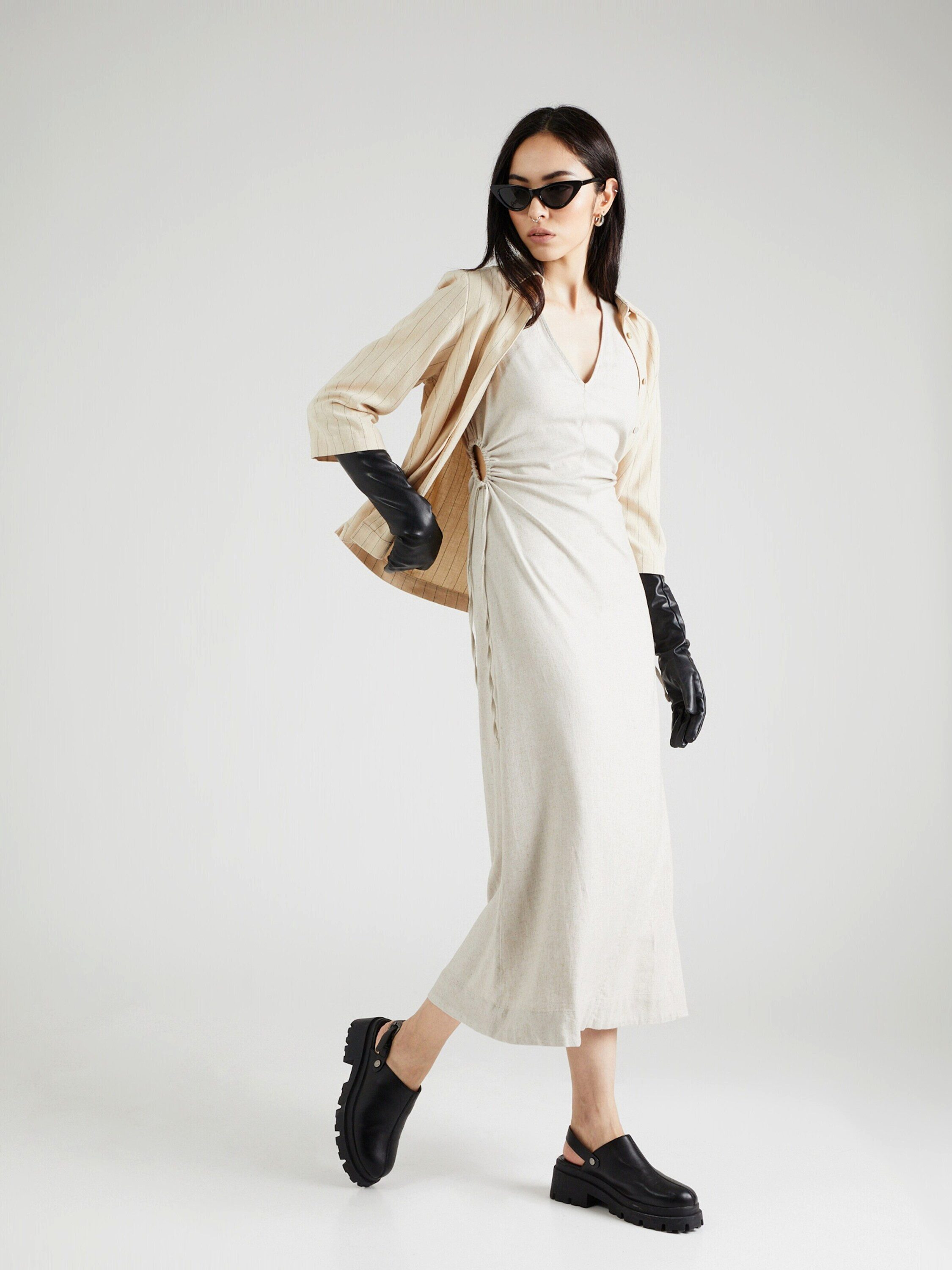 Object Maxikleid OBJLIVA (1-tlg) Cut-Outs