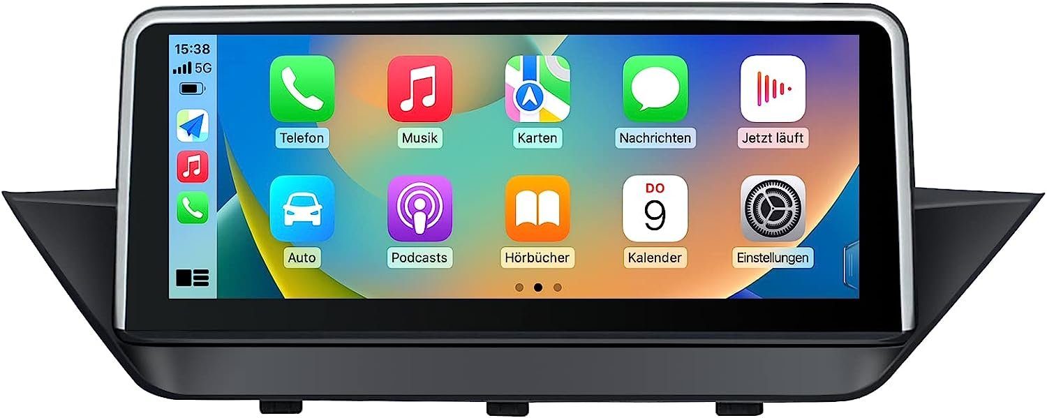 GABITECH Android 14 Autoradio für BMW X1 E84 + i-Drive 10.2" GPS Carplay Autoradio (FM / AM-Radio, RDS, DAB+ Optional, nur für Modelle ohne Originaldisplay)