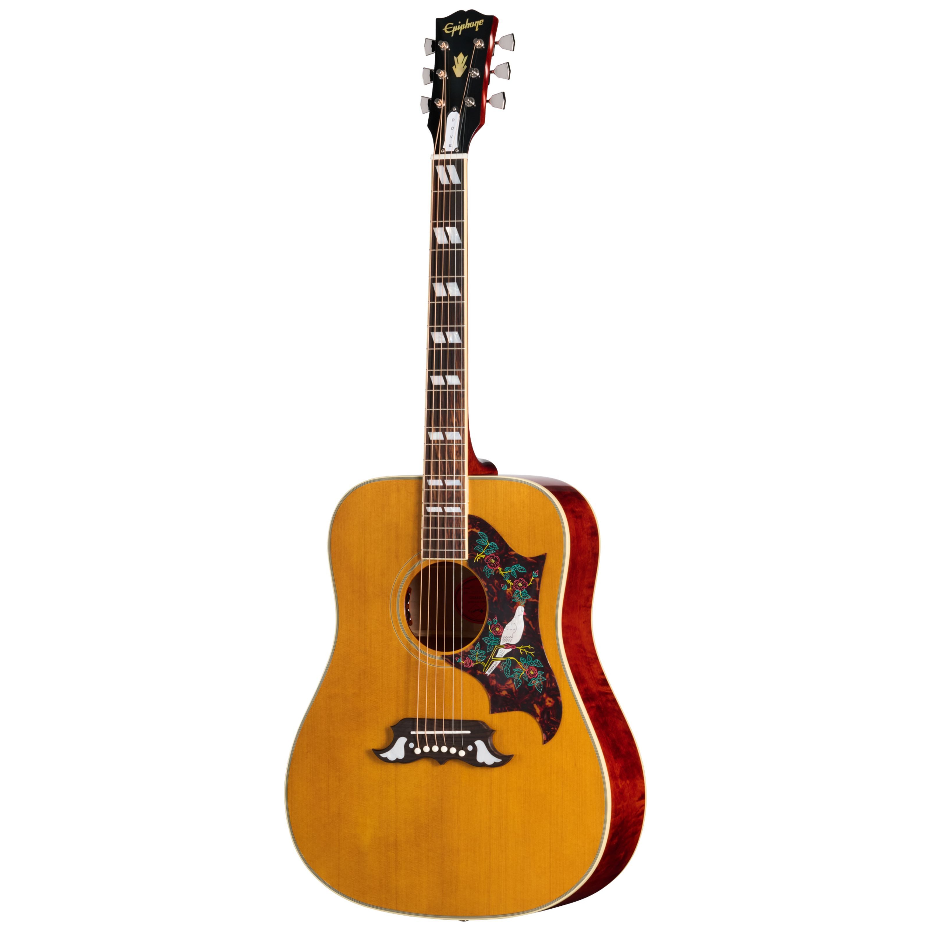 Epiphone Westerngitarre, Westerngitarren, Dreadnought Gitarren, 1963 Dove Reissue - Westerngitarre