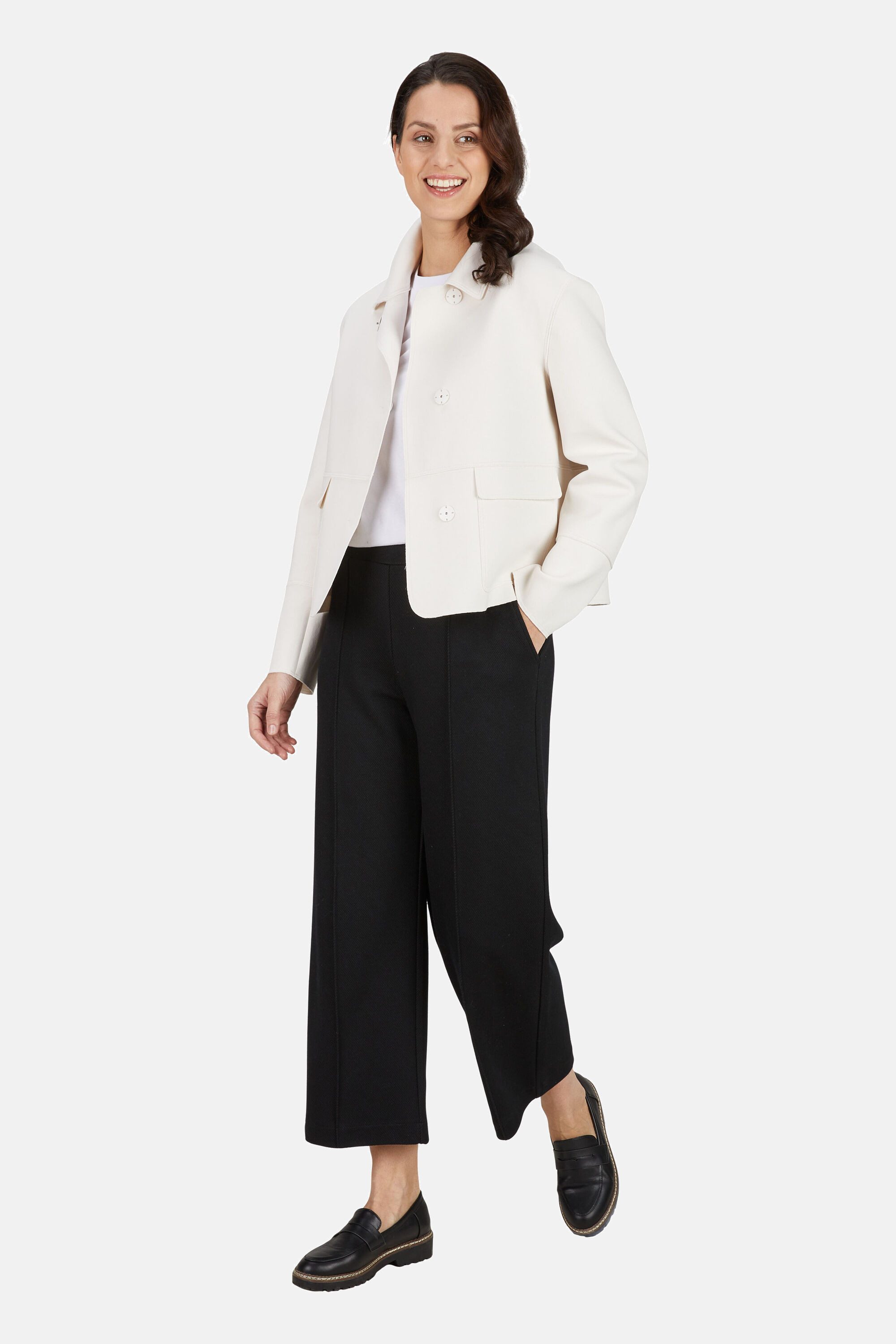 White Label Cargojacke mit leicht asymmetrischem günstig online kaufen