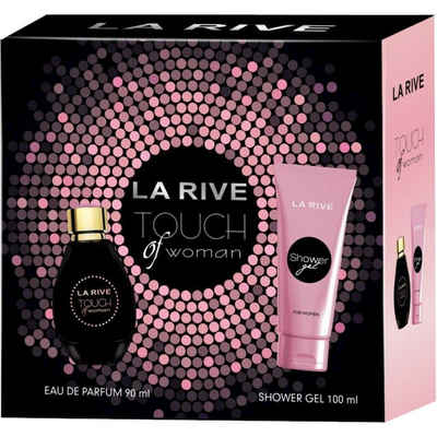 La Rive Gesichtspflege-Set »La Rive for Woman Geschenkset Touch of Woman (Eau de Parfum 90ml+Duschgel 100ml)« Packung