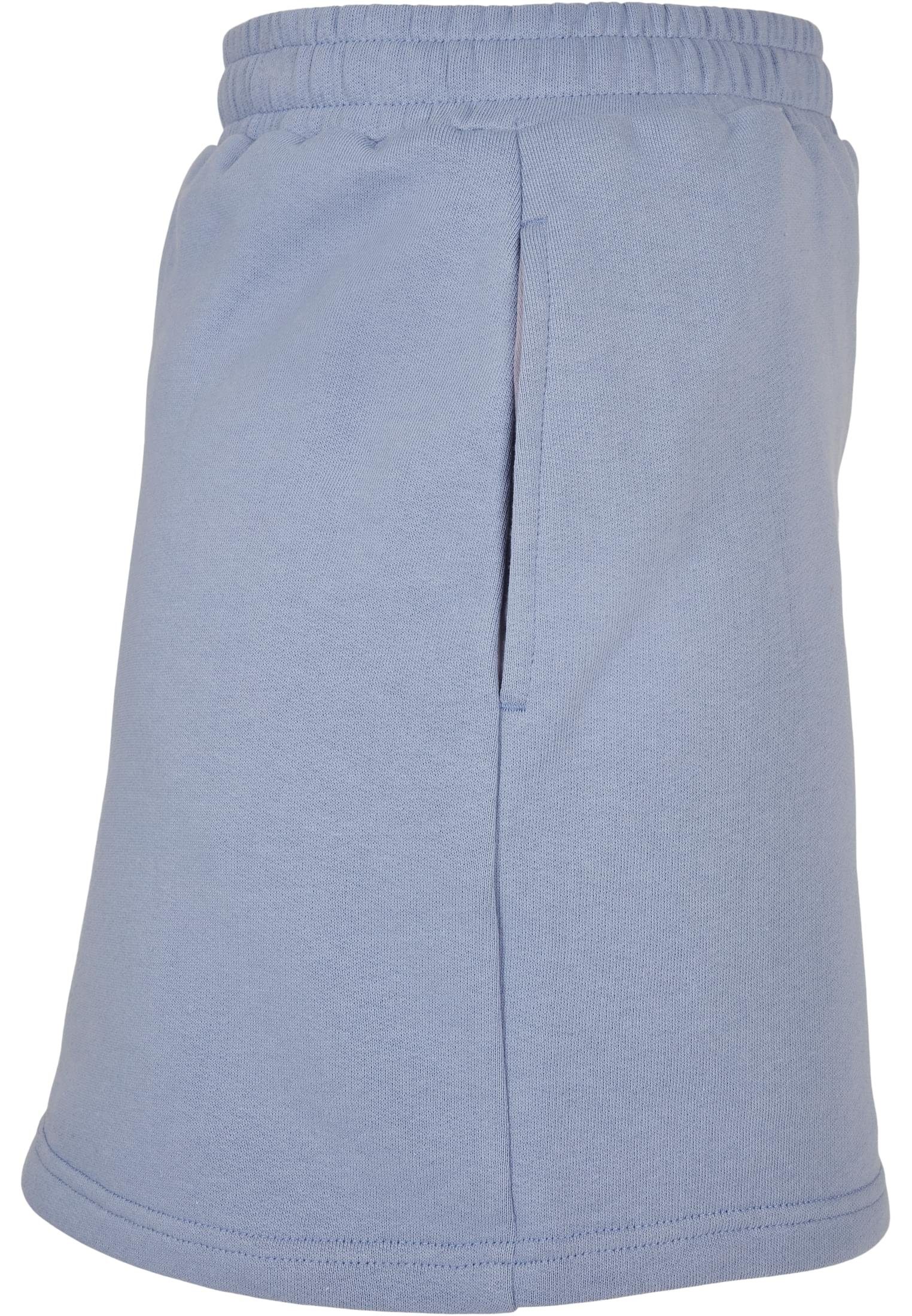Damen Mini violablue CLASSICS (1-tlg) Organic Jerseyrock Skirt URBAN Ladies Terry