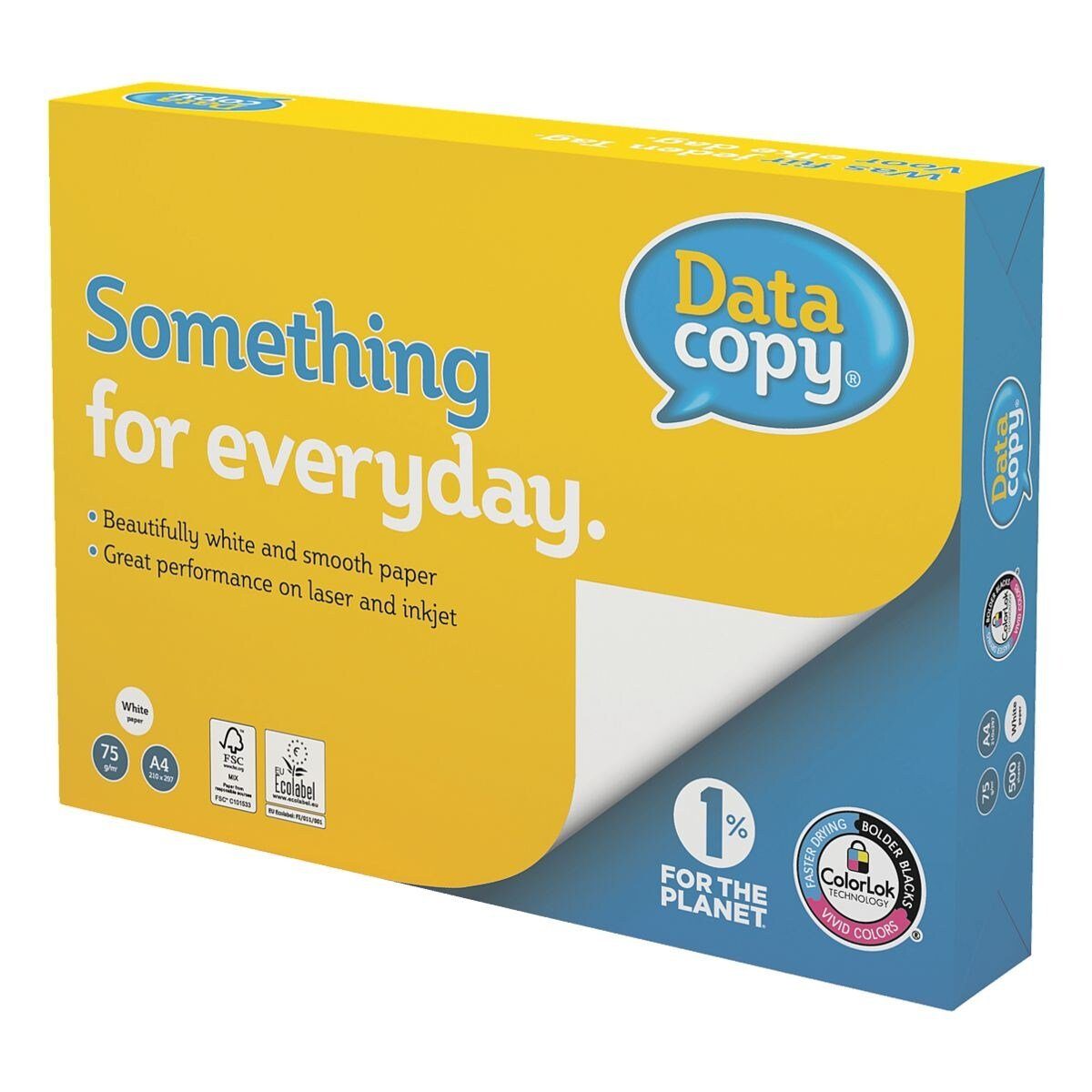 Data-Copy Druckerpapier Everyday Printing, Format DIN A4, 75 g/m², 170 CIE, 500 Blatt