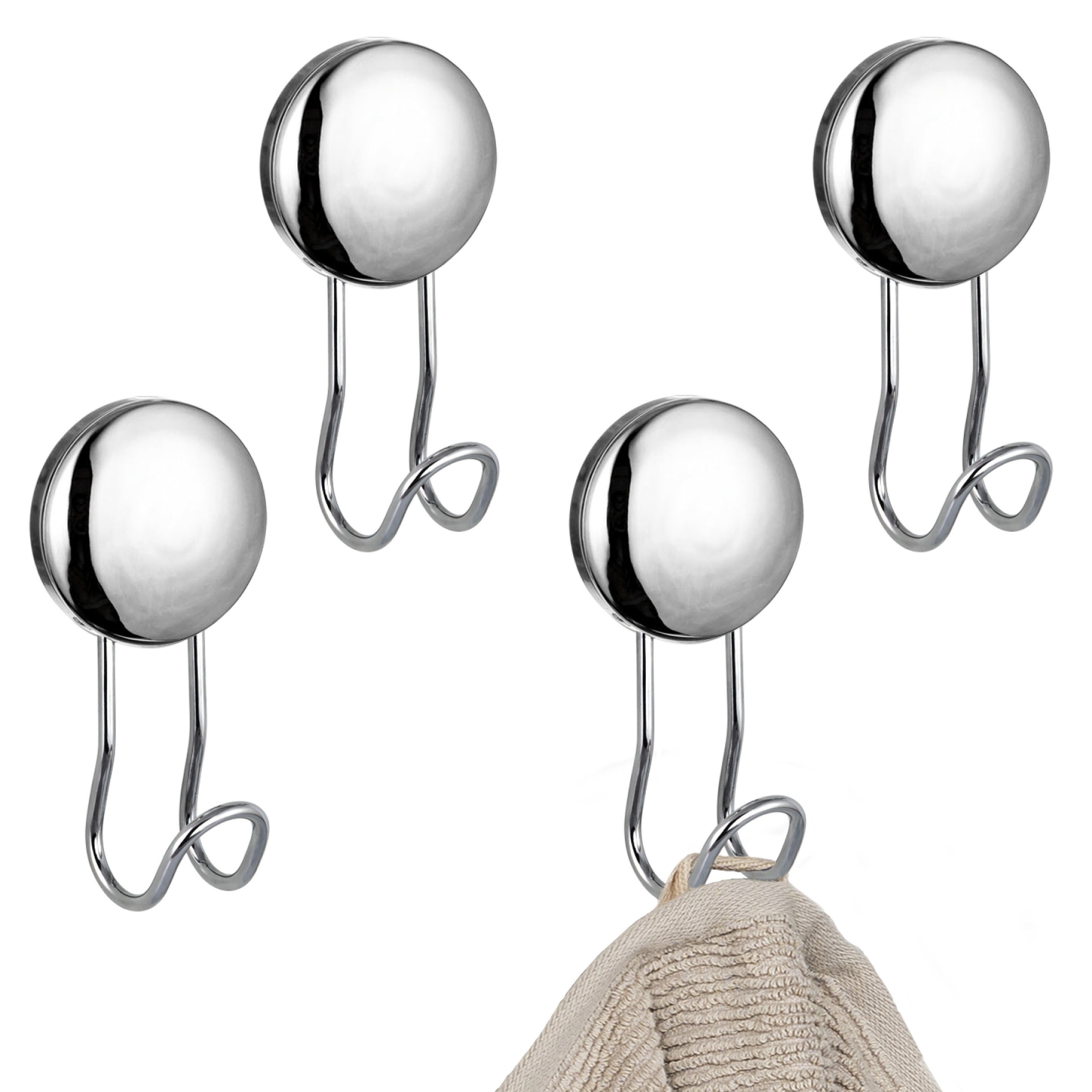 Wandhaken Bad-Serie Moon-Loc Multifunktionshaken, Handtuchhaken, Wandhaken 4er