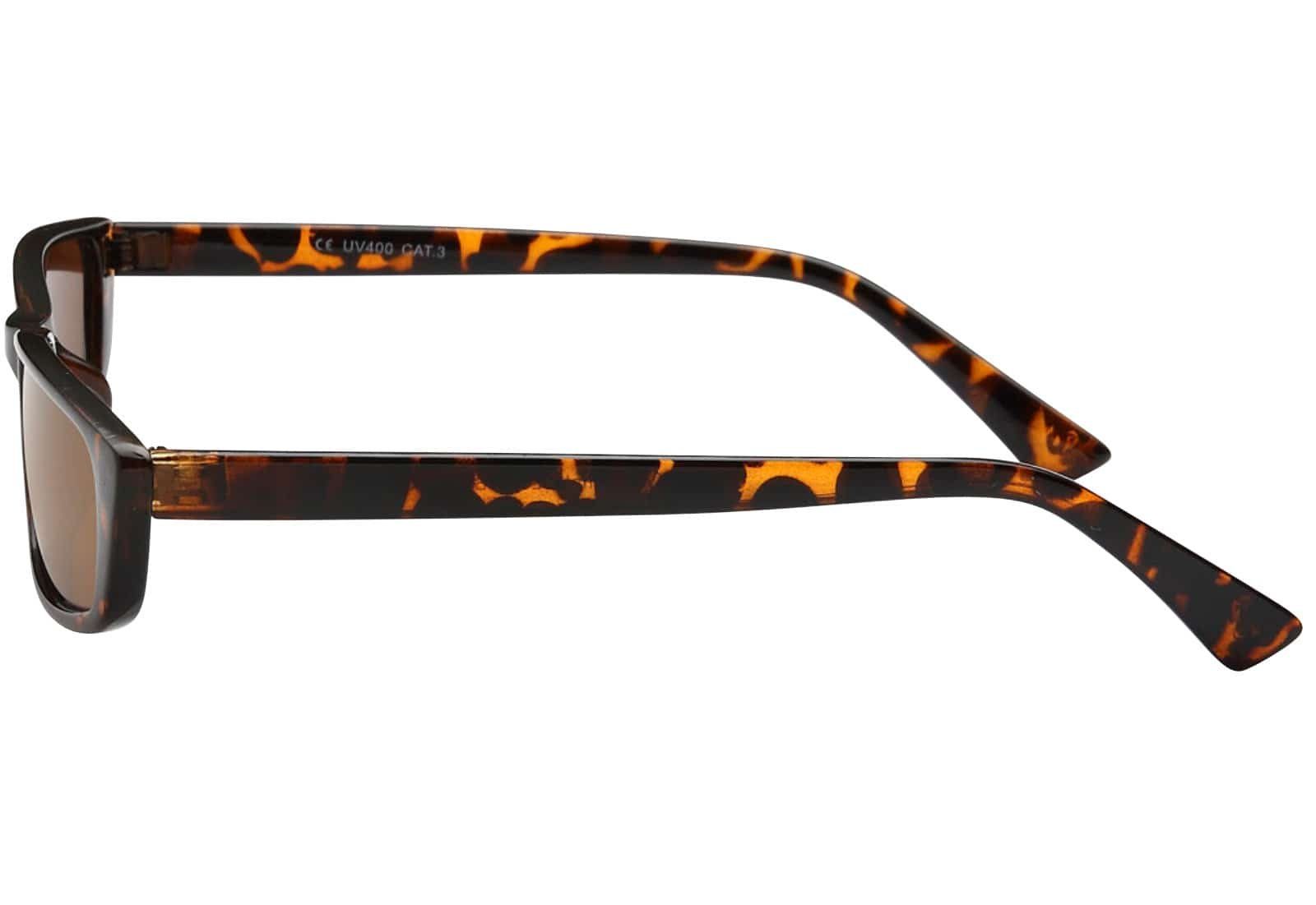 BEZLIT Eyewear Retrosonnenbrille Cat Eye Designer Damen Sonnenbrille (1-St) mit schwarz und braunen Linsen