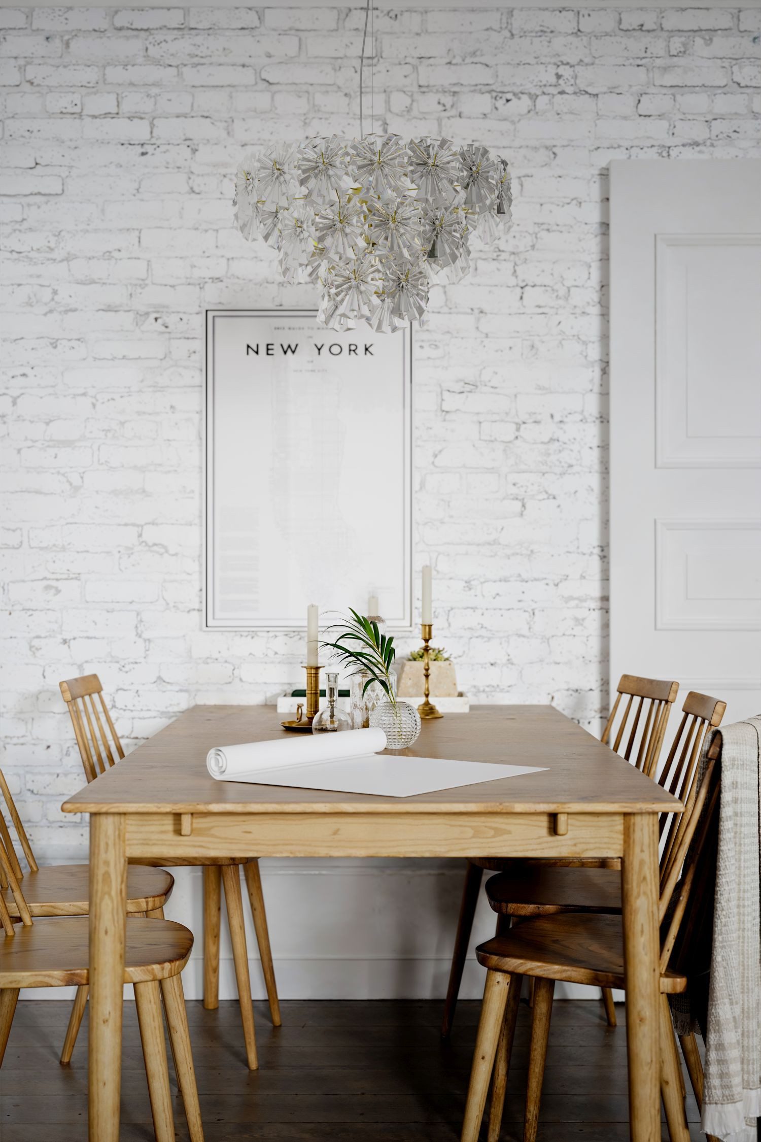 Licht-Erlebnisse Pendelleuchte IDUN, ohne Leuchtmittel, Kristall B: 51,5 cm H: 1,2 m in Gold 5-flammig E14 dekorativ Klassisch