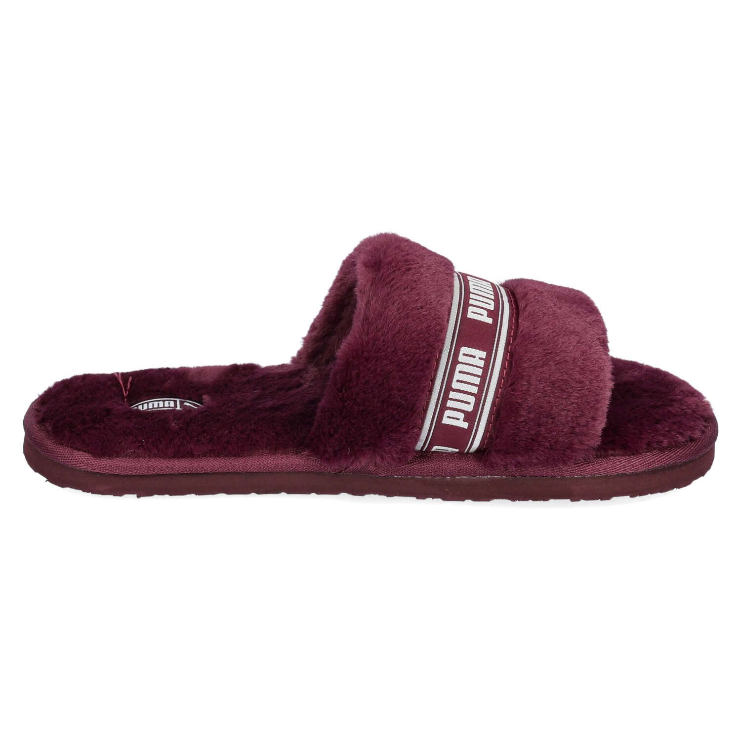 PUMA Puma Fluff Dark Jasper-Warm White Slipper