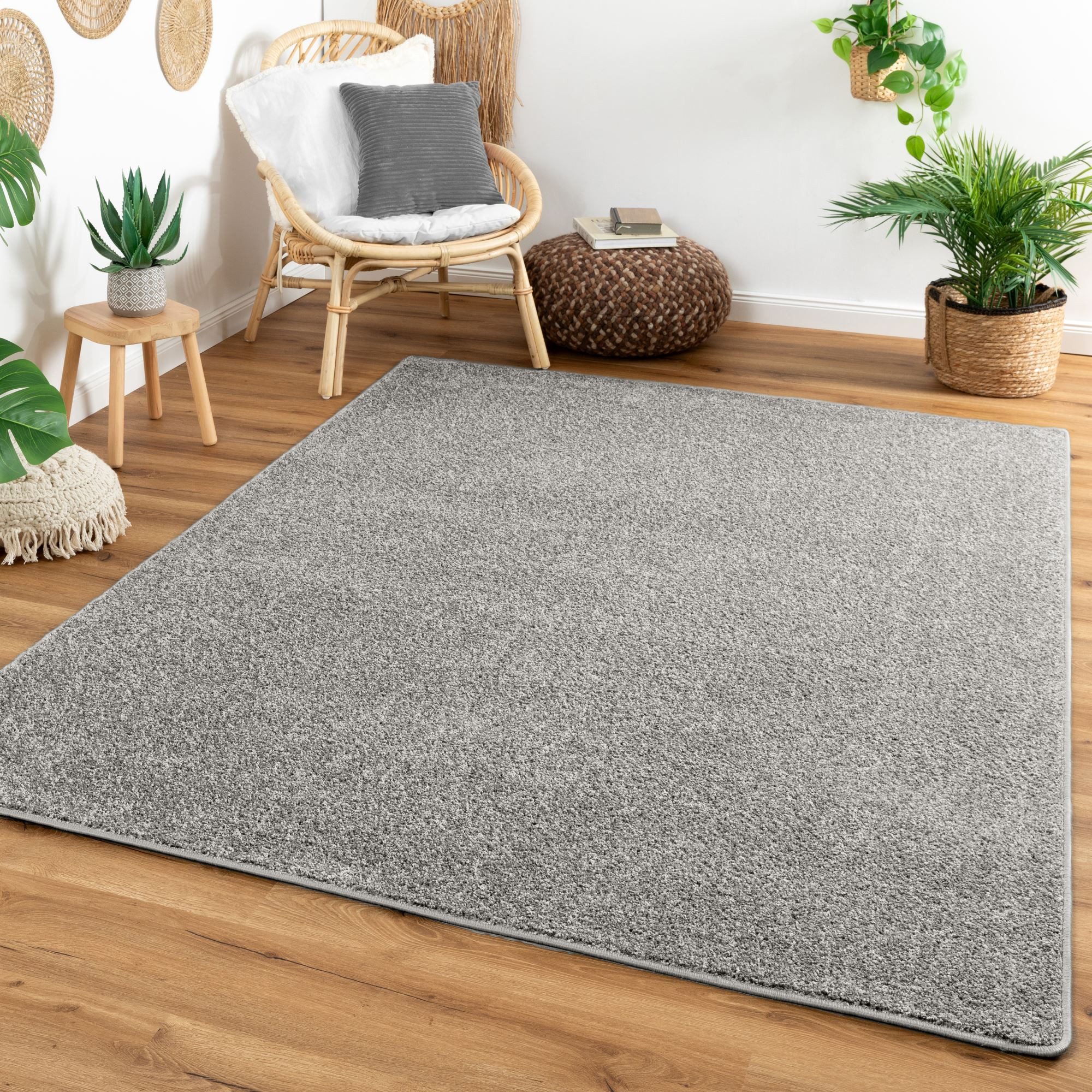 Steffensmeier Teppich Cambridge, Rechteckig, Velours, Wohnzimmer günstig online kaufen