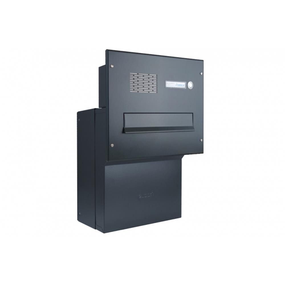 Briefkasten F-Serie Durchwurfbriefkasten mit Sprechsieb in RAL 7016 oder RAL 9005