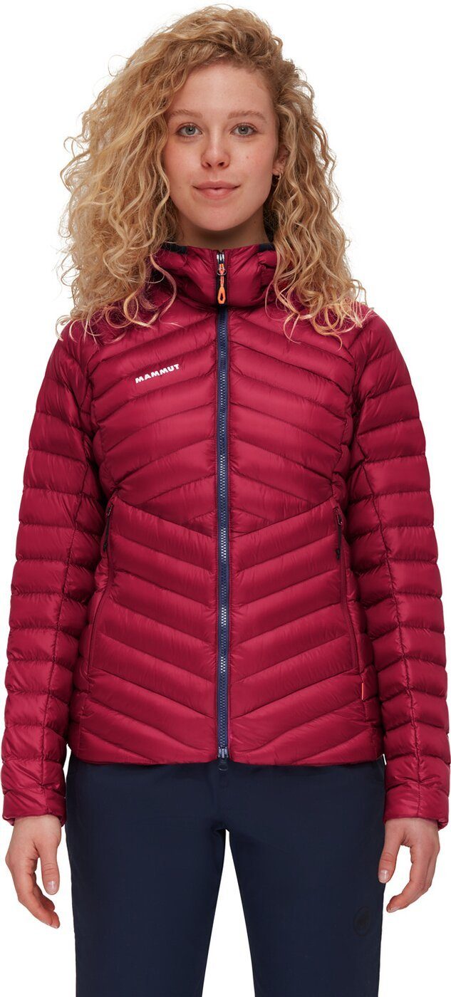 Mammut Outdoorjacke Broad Peak IN Hooded Damen Funktionsdaunenjacke rot/marine-blau