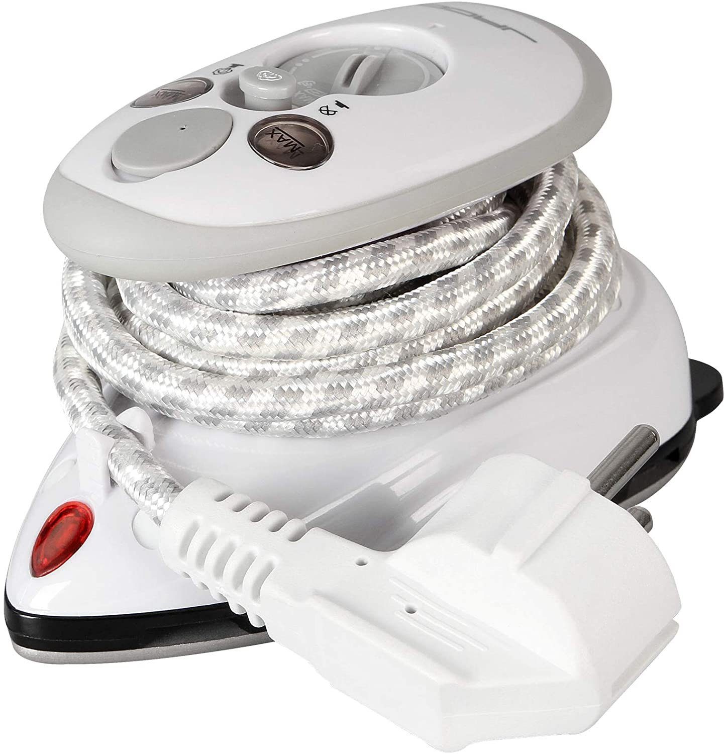 Jago Reisebügeleisen Mini Bügeleisen - 260-420 W, Wassertank 40 ml, 100-240 V, 408,00 W