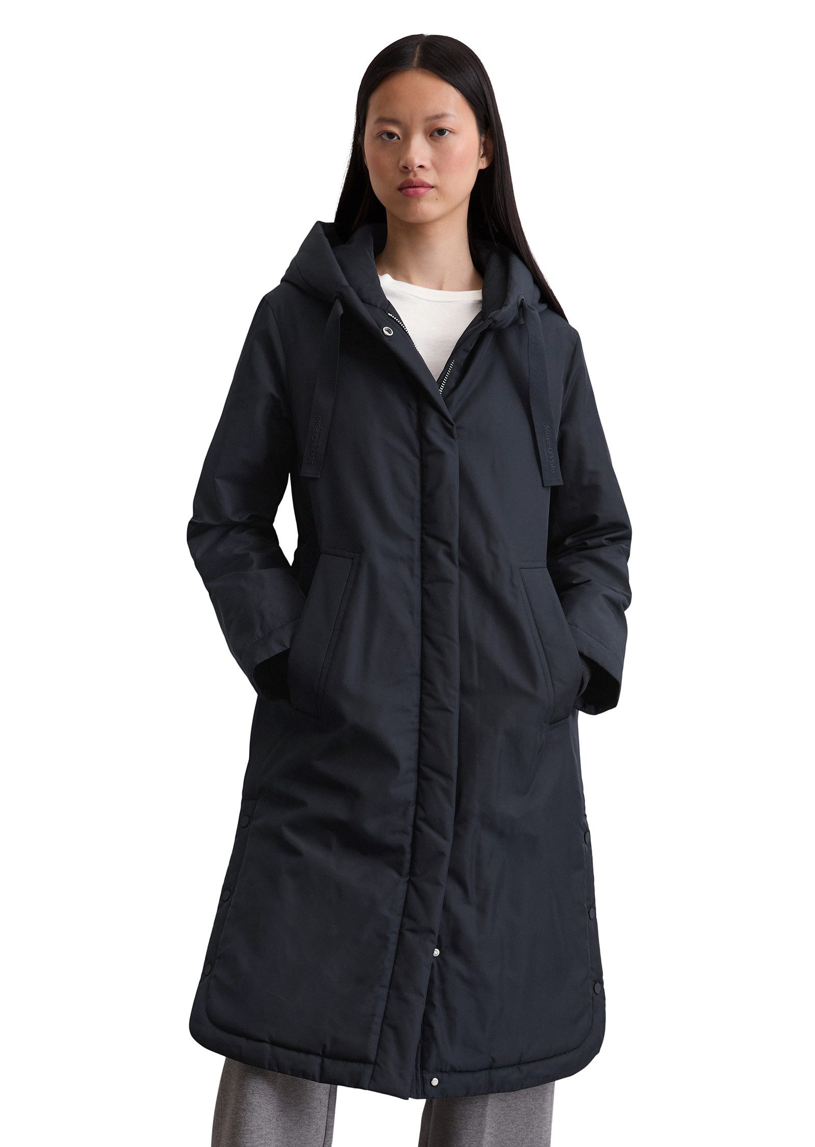Marc O'Polo Wintermantel aus recyceltem Polyester-Twill günstig online kaufen